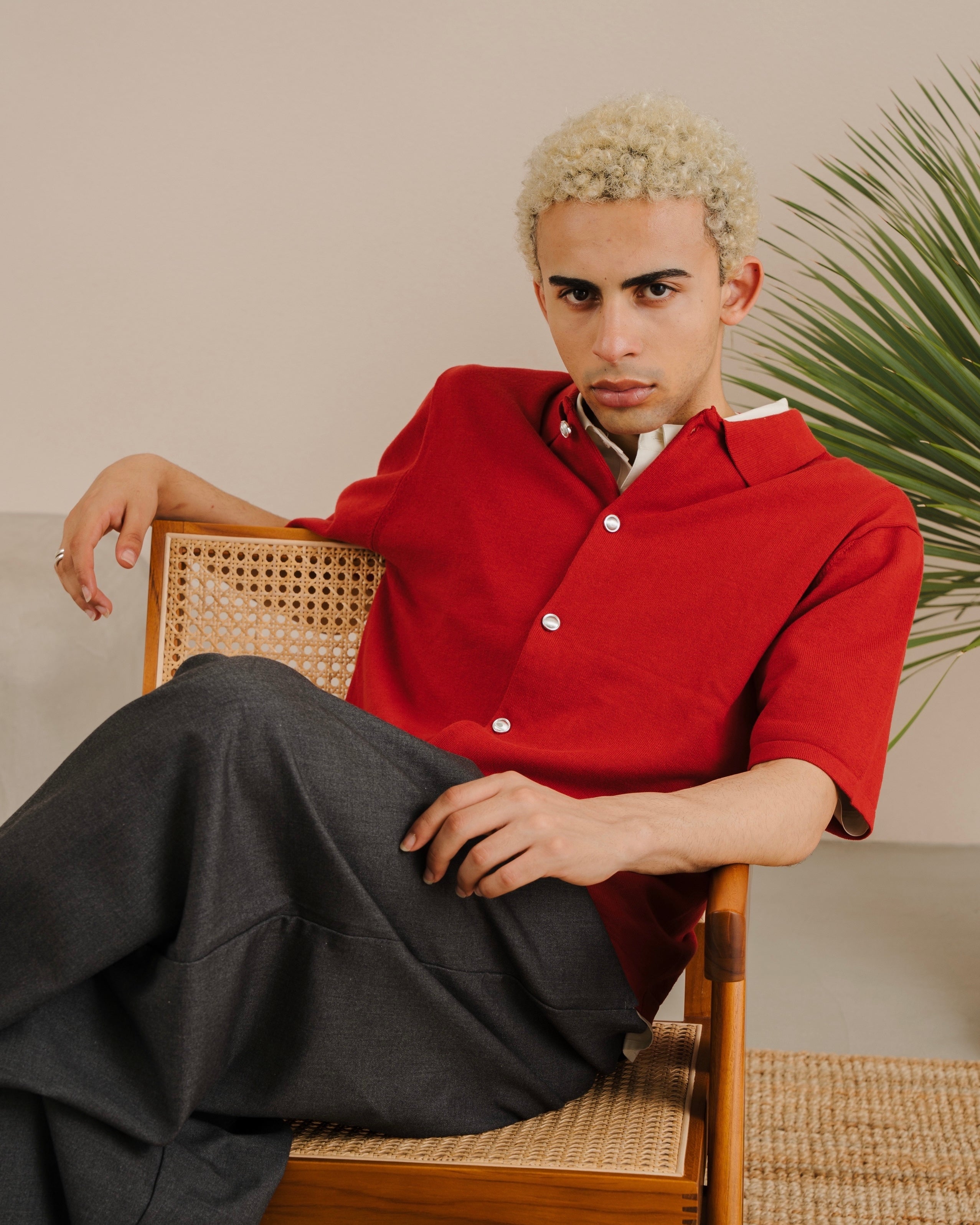 Cotton Knit Shirt