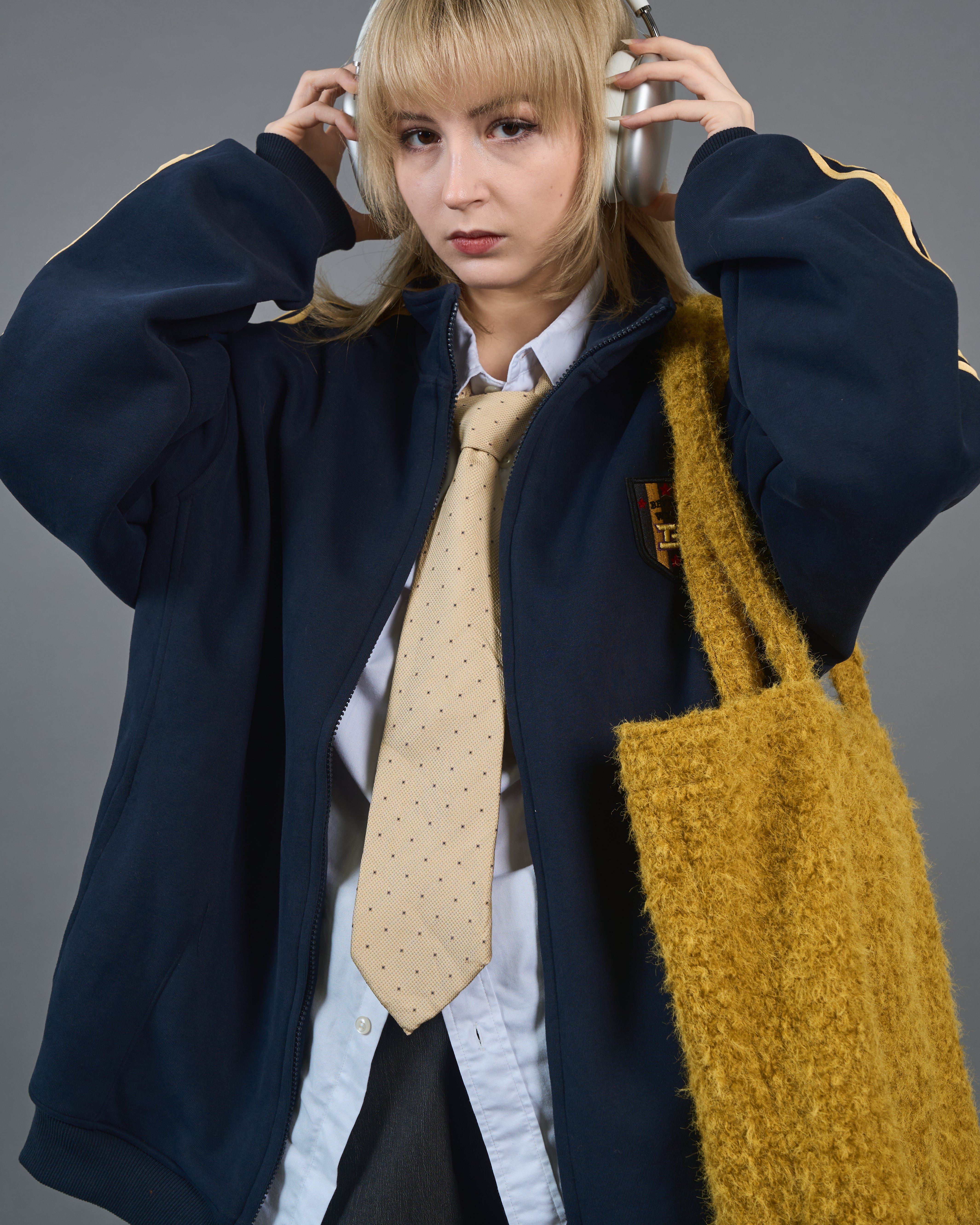 即納】カレッジトラックジャケットSL0002