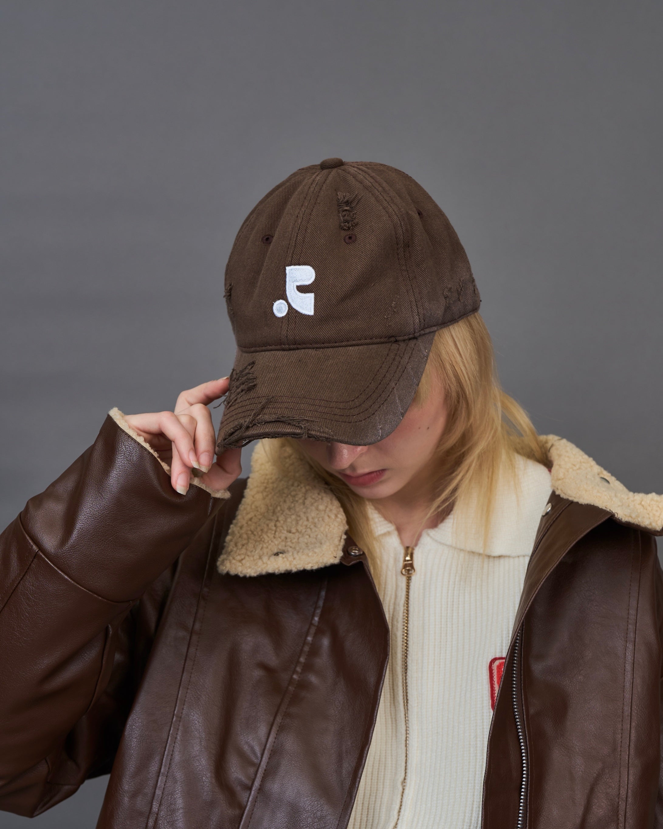 Distressed Logo Cap / ディストレスト ロゴキャップ SL0064