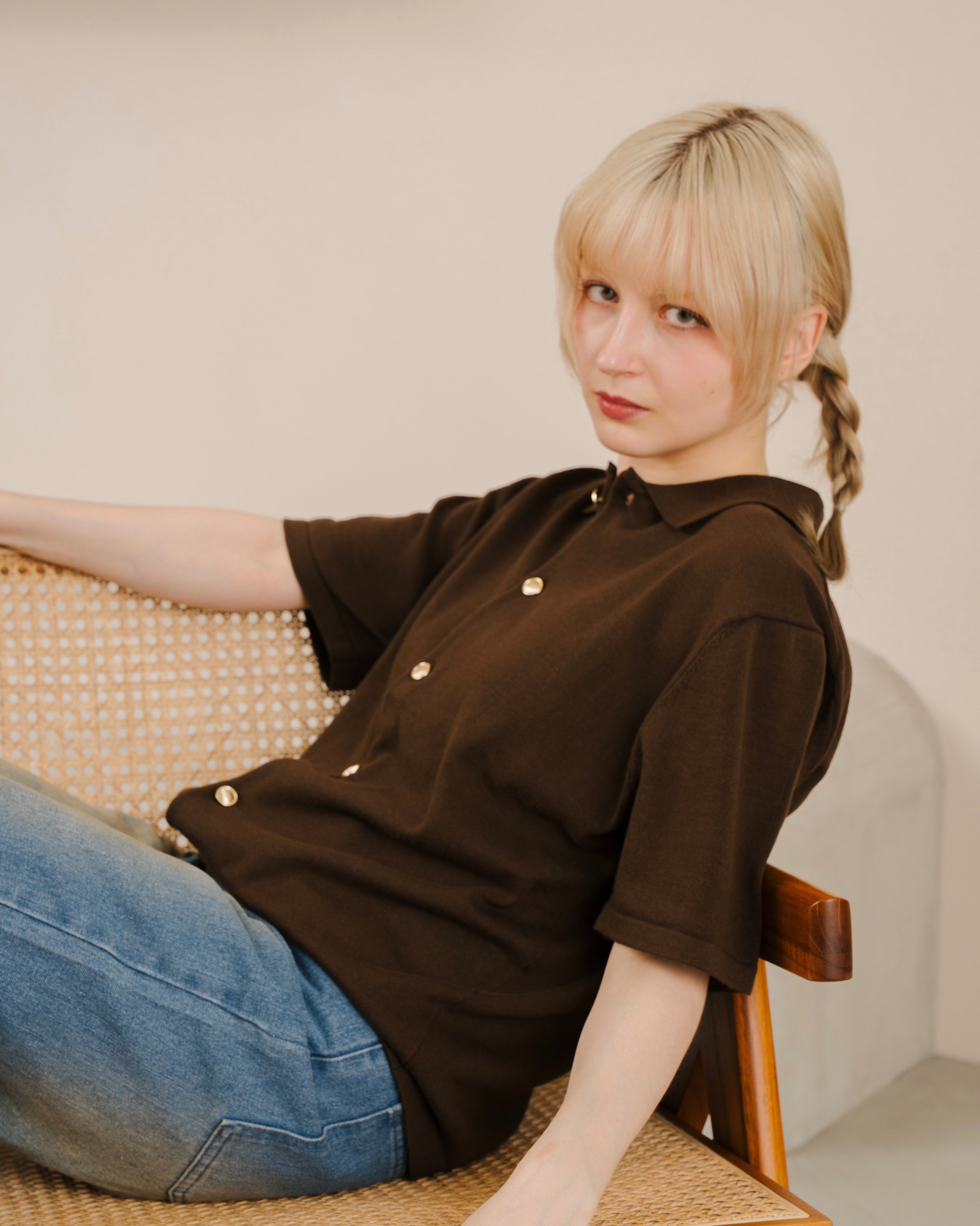 Cotton Knit Shirt