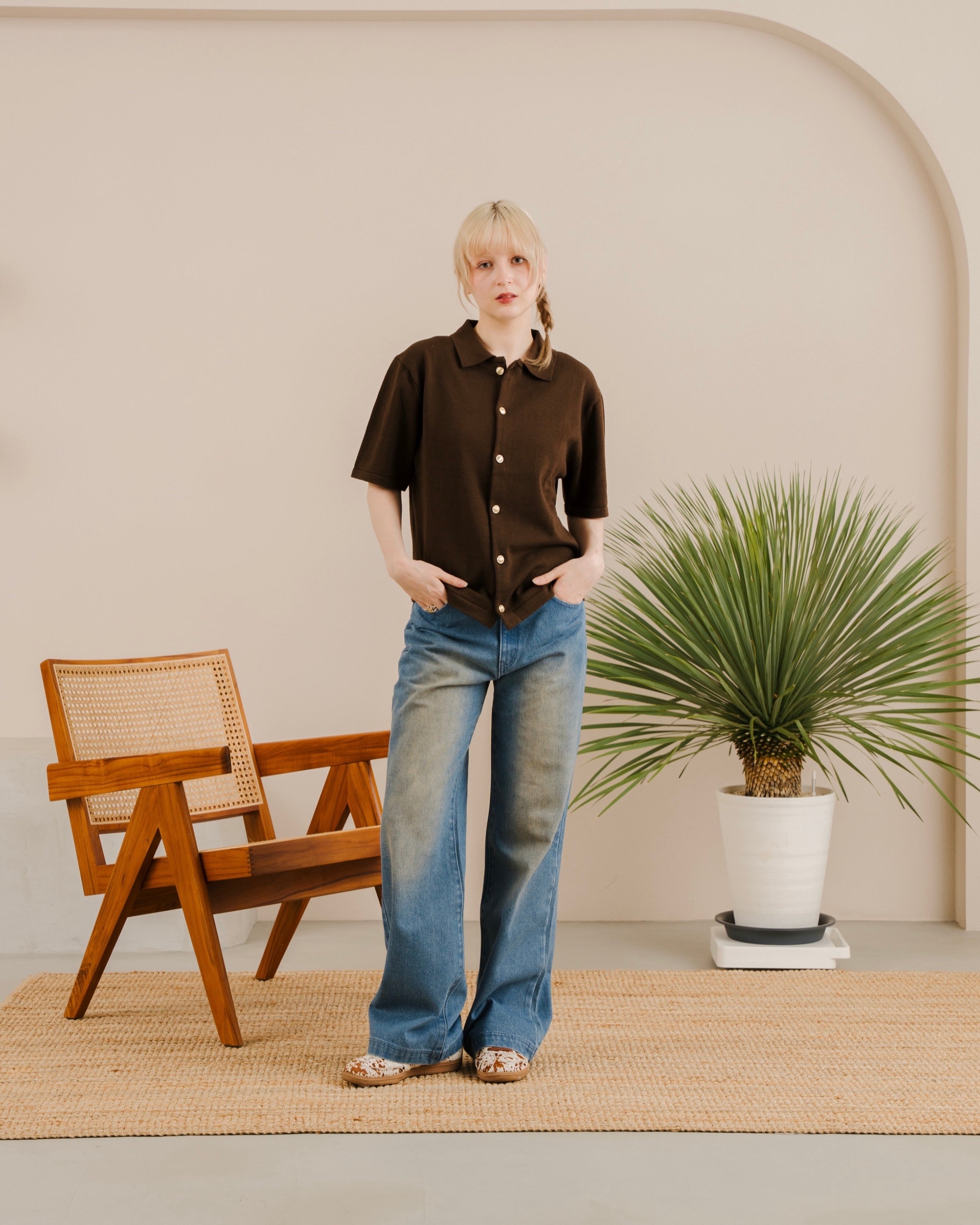 Cotton Knit Shirt