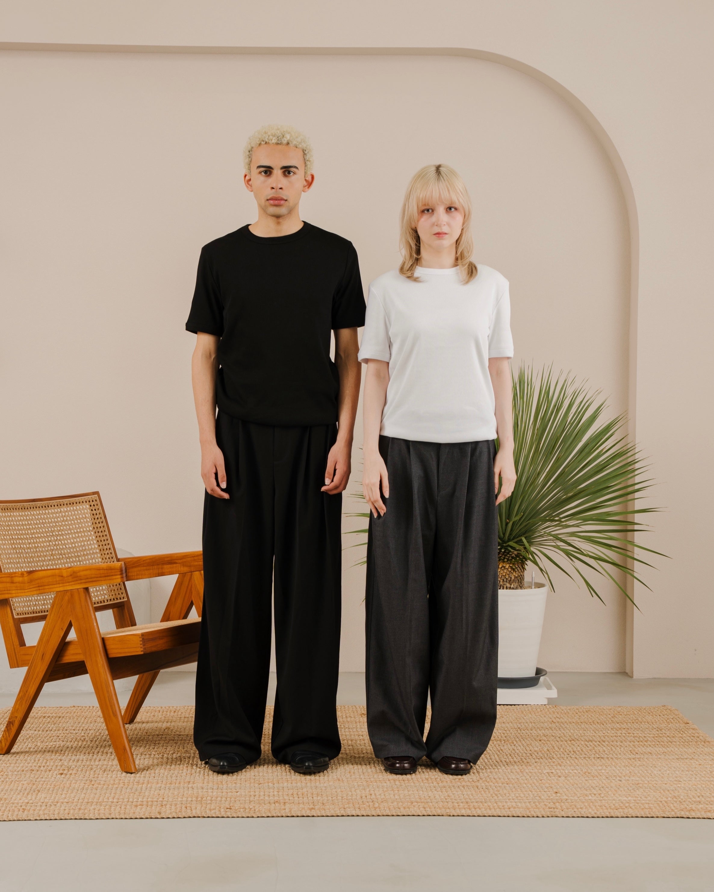 Rib Boxy Tee