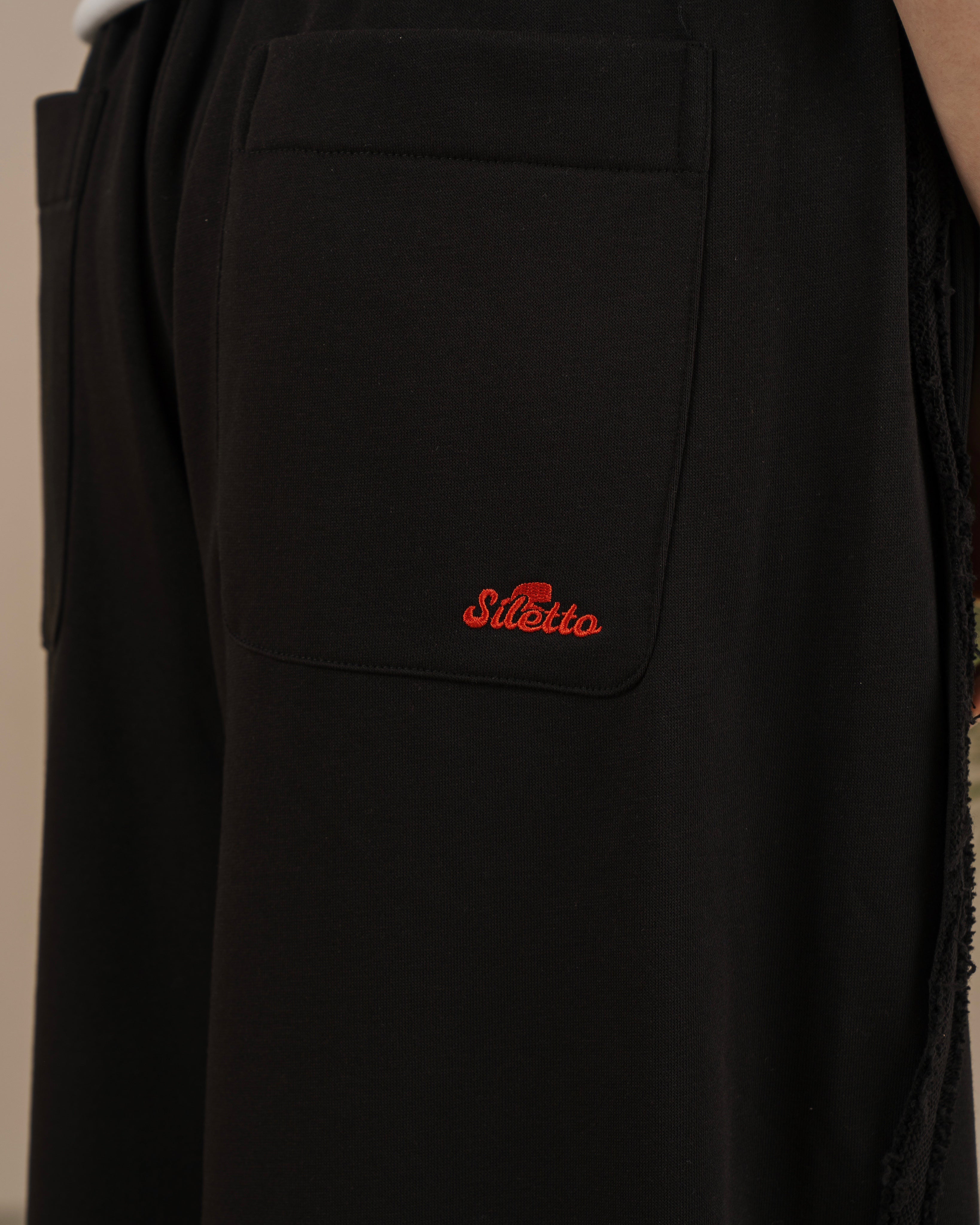 Inside-Out Wide Sweatpants
