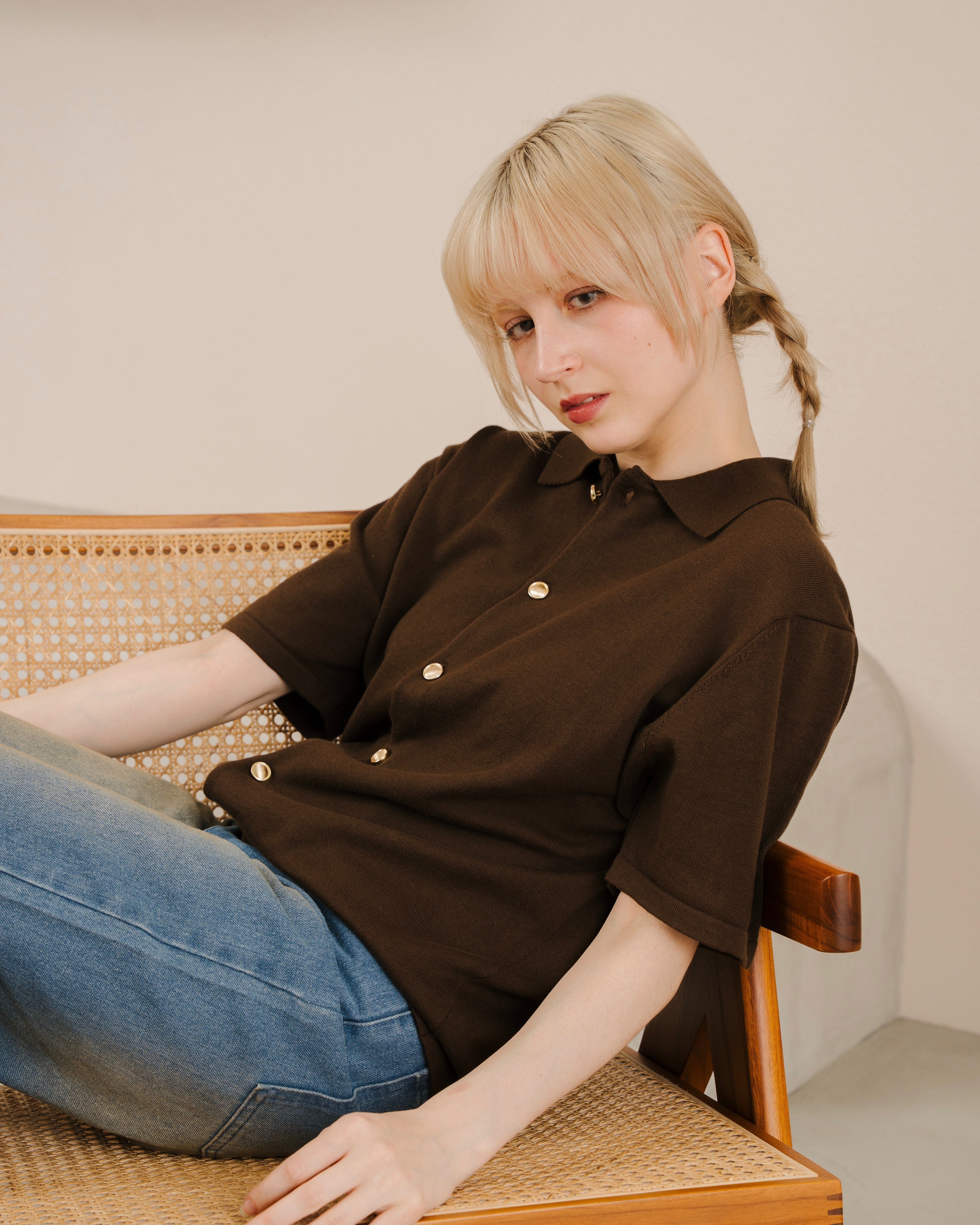 Cotton Knit Shirt