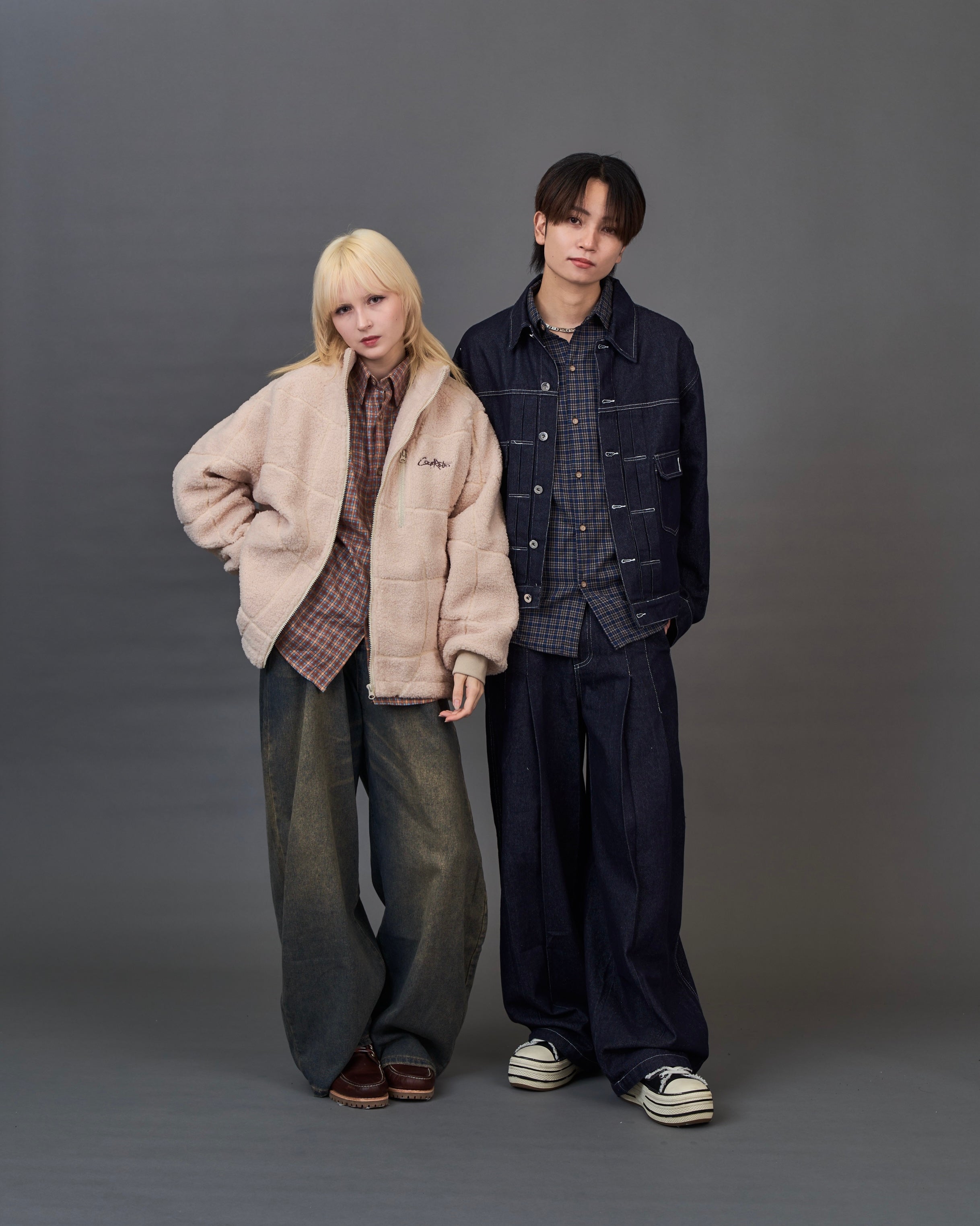 LLL LAB Denim Jacket & Skirt デニムジャケット LLL LAB Denim Jacket & Skirt デニムジャケット