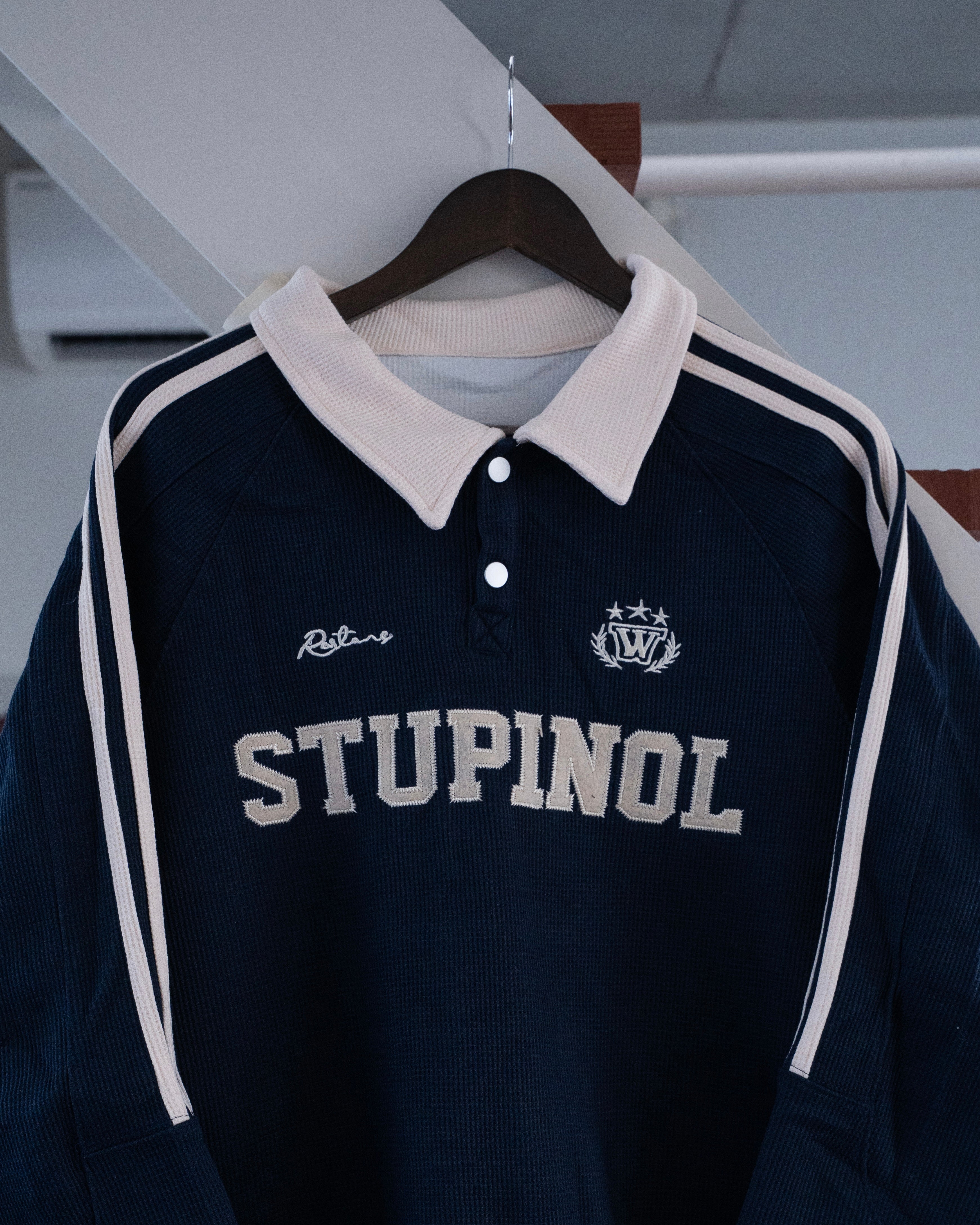 カレッジロゴ ラガースウェットSL0078