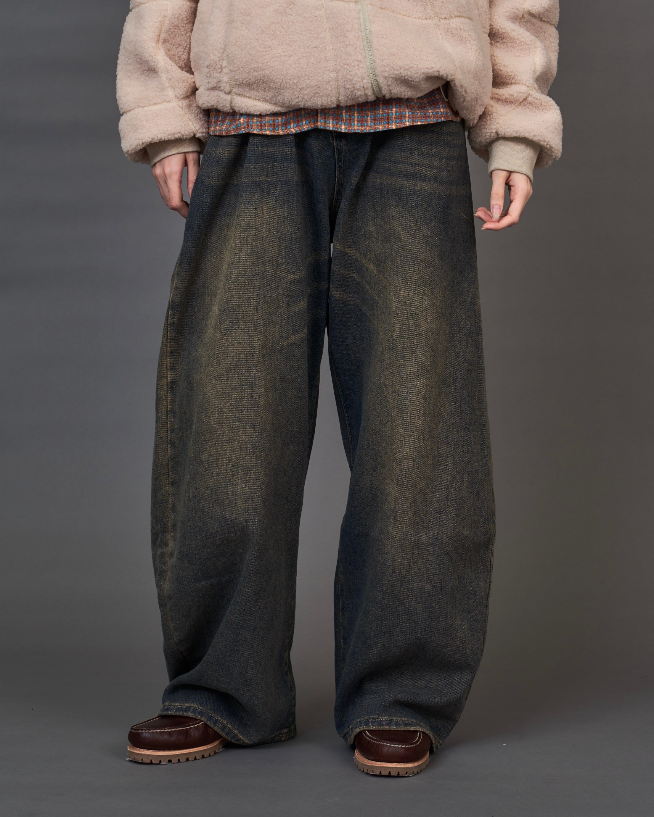 Vintage Wash Wide Denim / ヴィンテージウォッシュワイドデニム SL0059