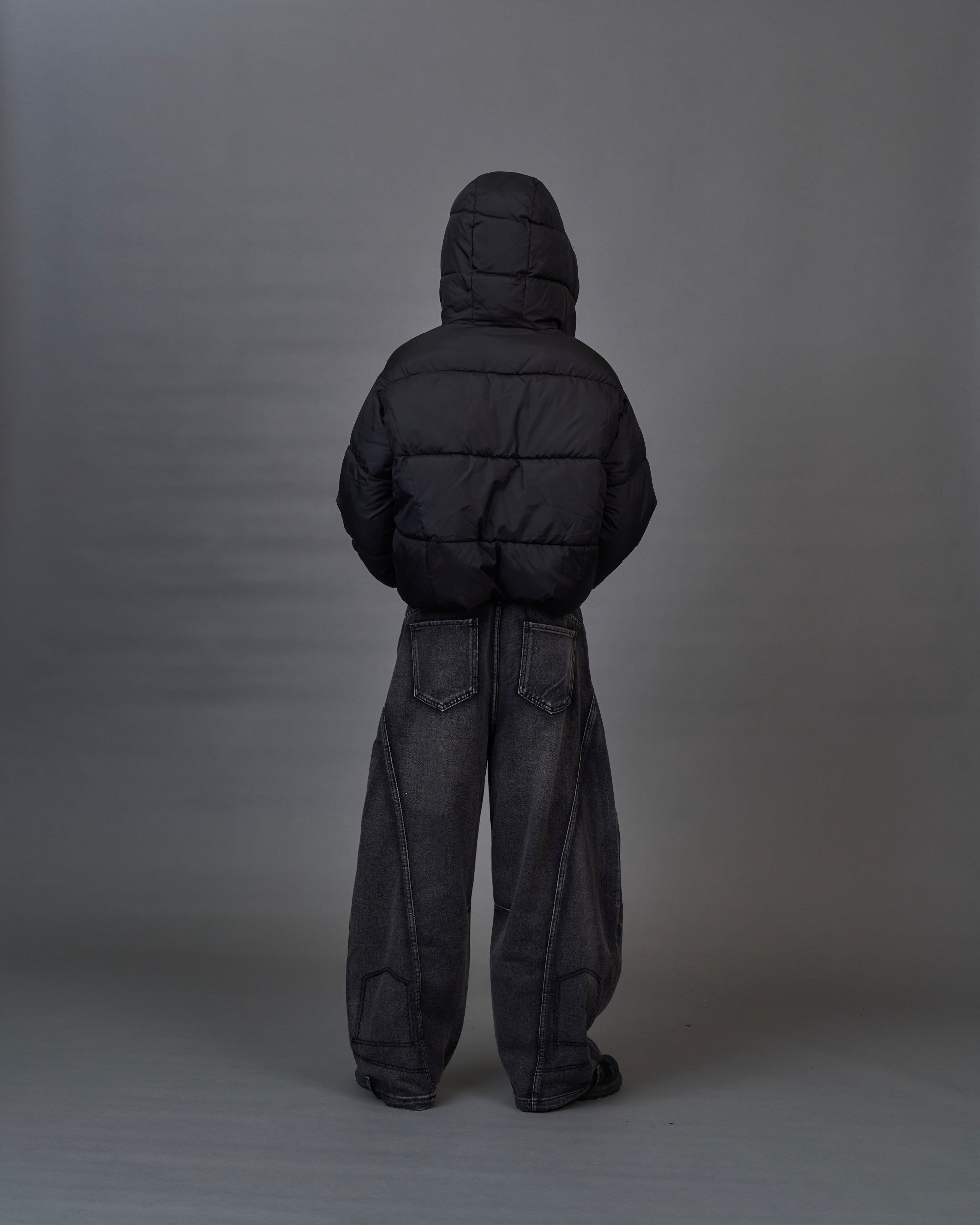 【美品】HLVTC SCAR ブラックデニム S ワイドストレート RACER WORLD WIDE / SCAR JEANS | PLUG