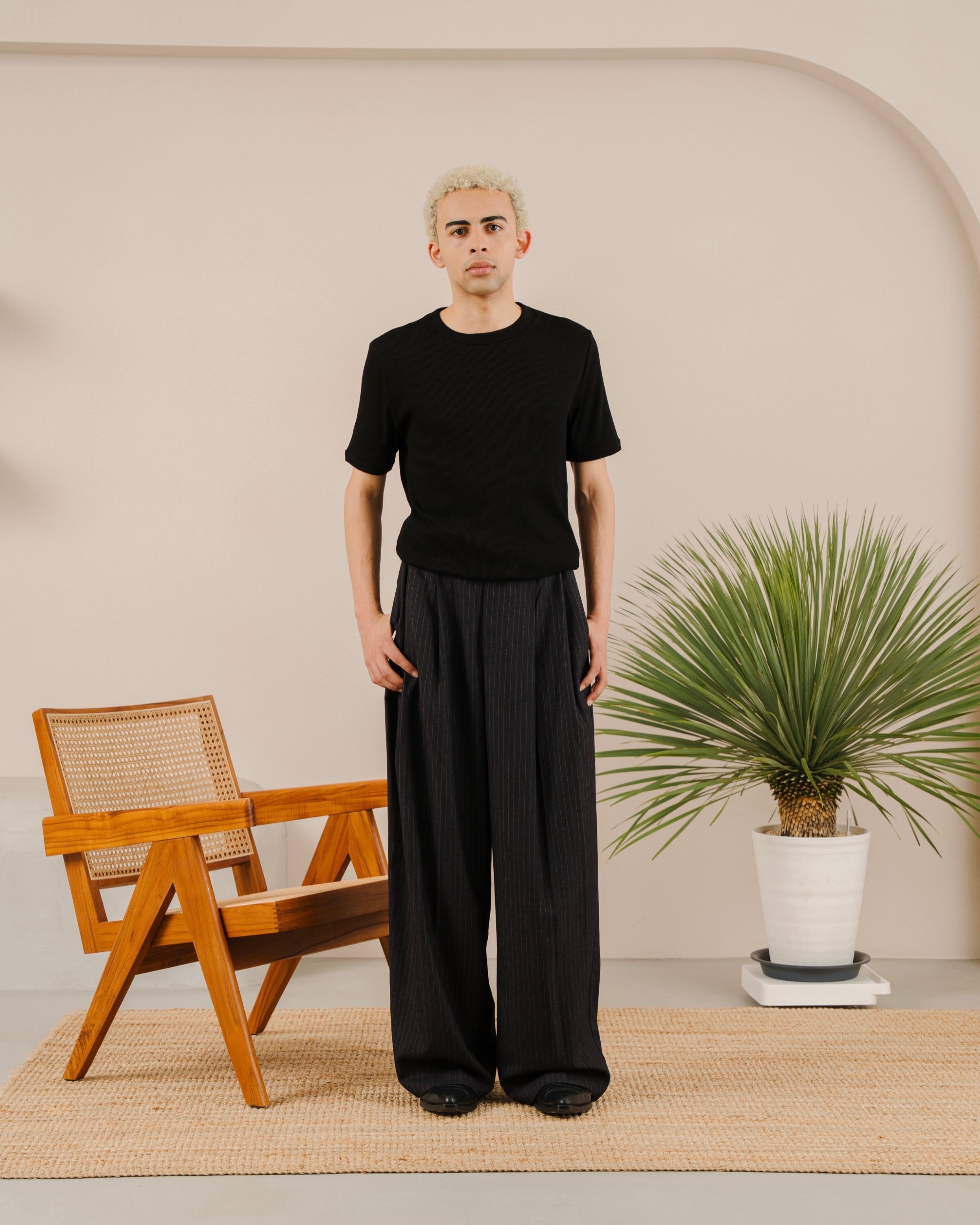 Rib Boxy Tee
