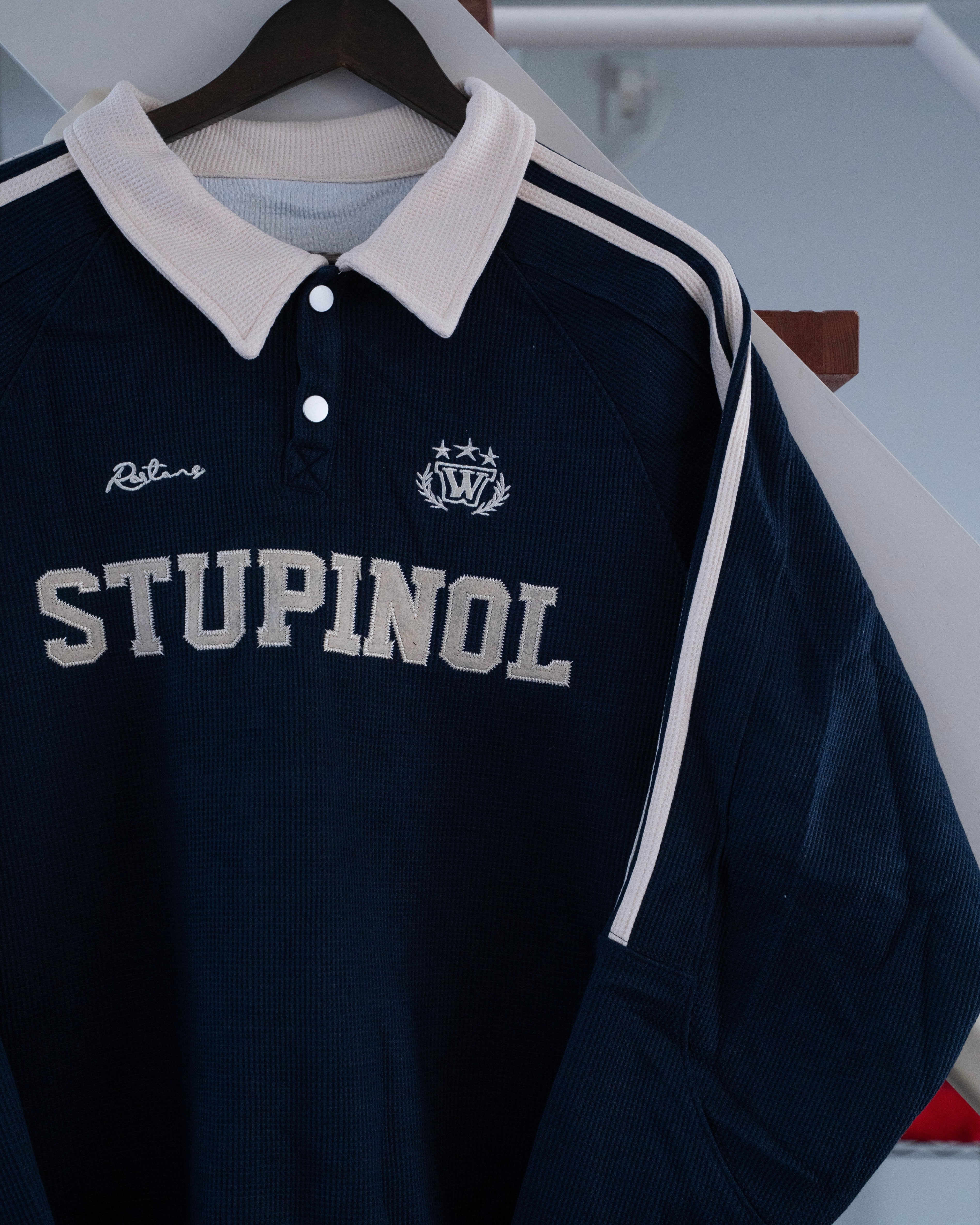 カレッジロゴ ラガースウェットSL0078