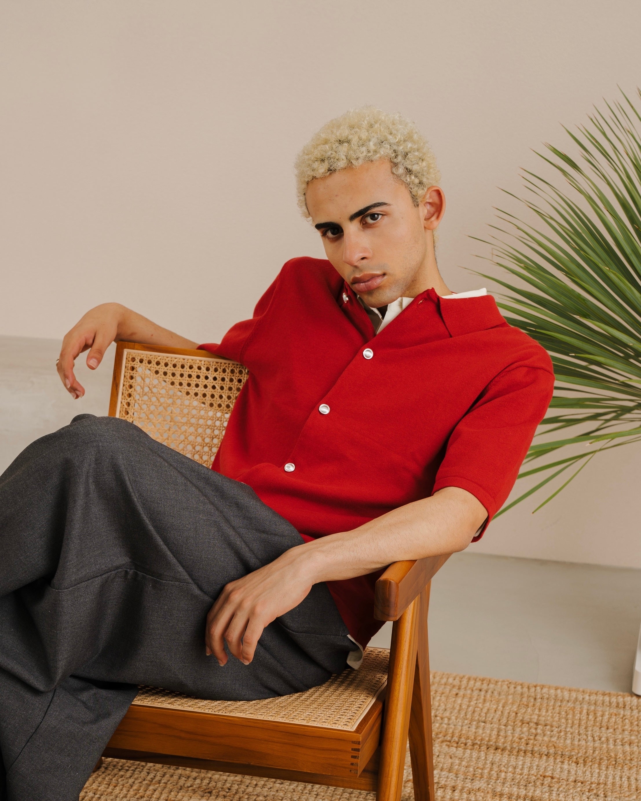 Cotton Knit Shirt