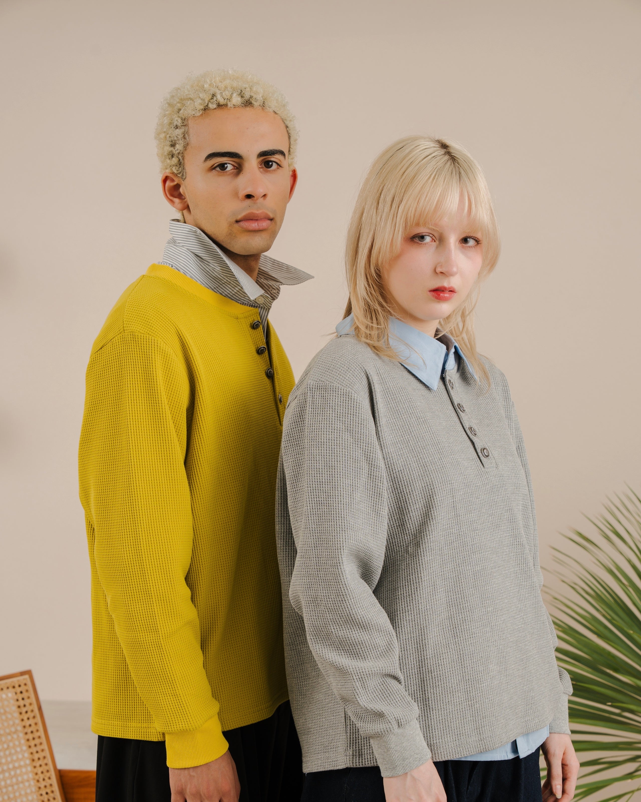 Fragment Heavy Henley Neck Tee
