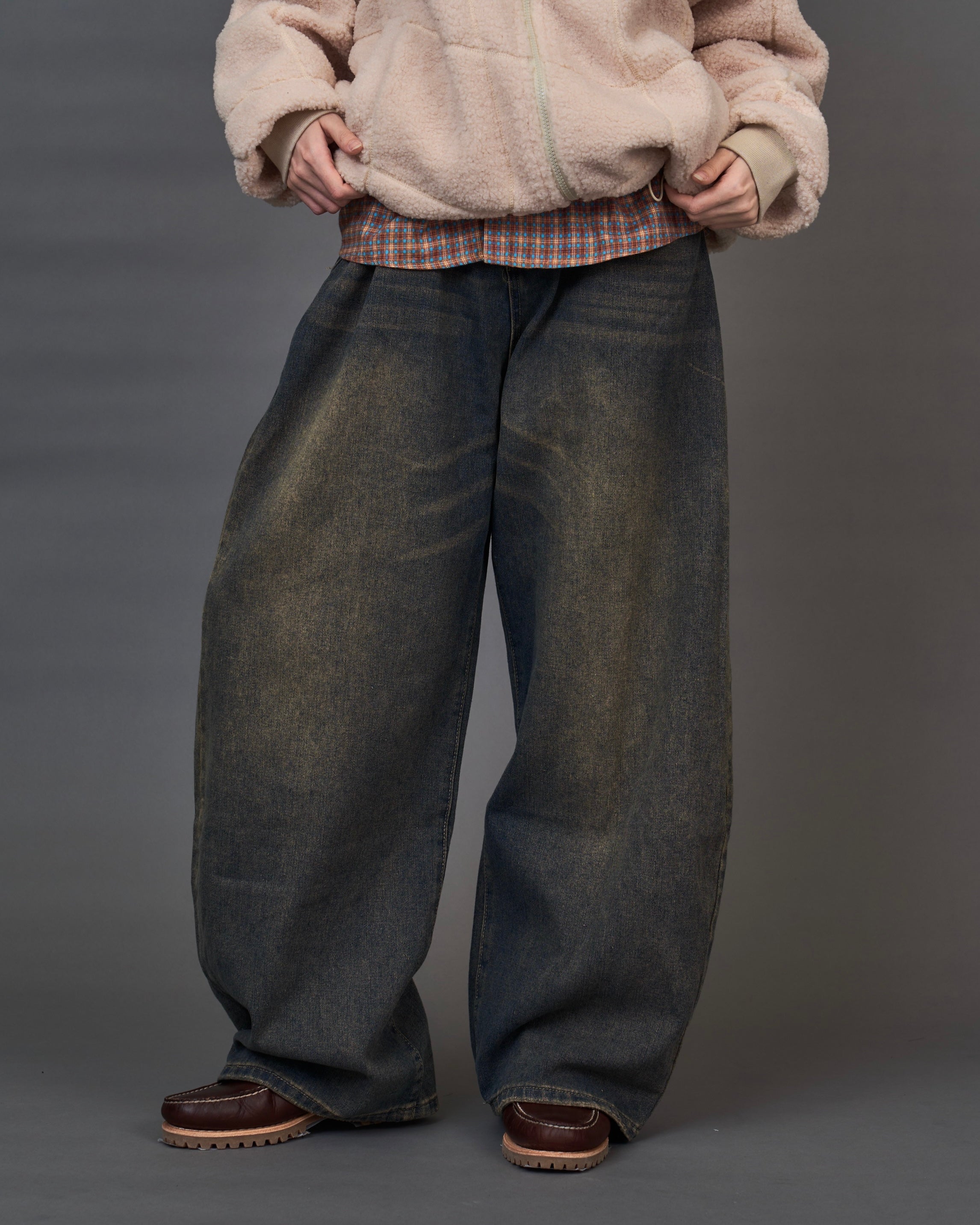 Vintage Wash Wide Denim / ヴィンテージウォッシュワイドデニム SL0059