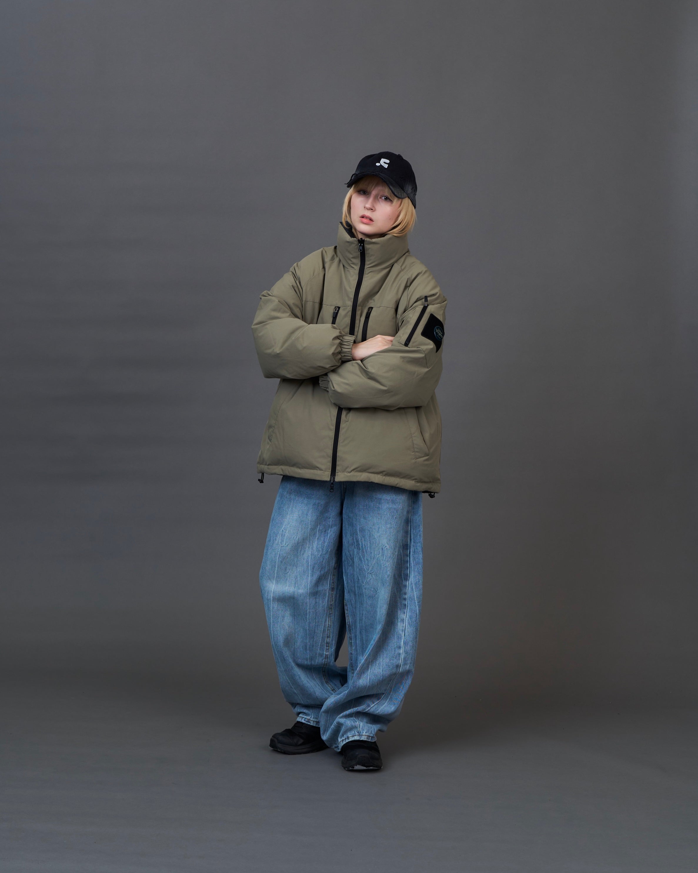 ラインストーンビンテージデニム/Rhinestone Vintage Denim SL0047