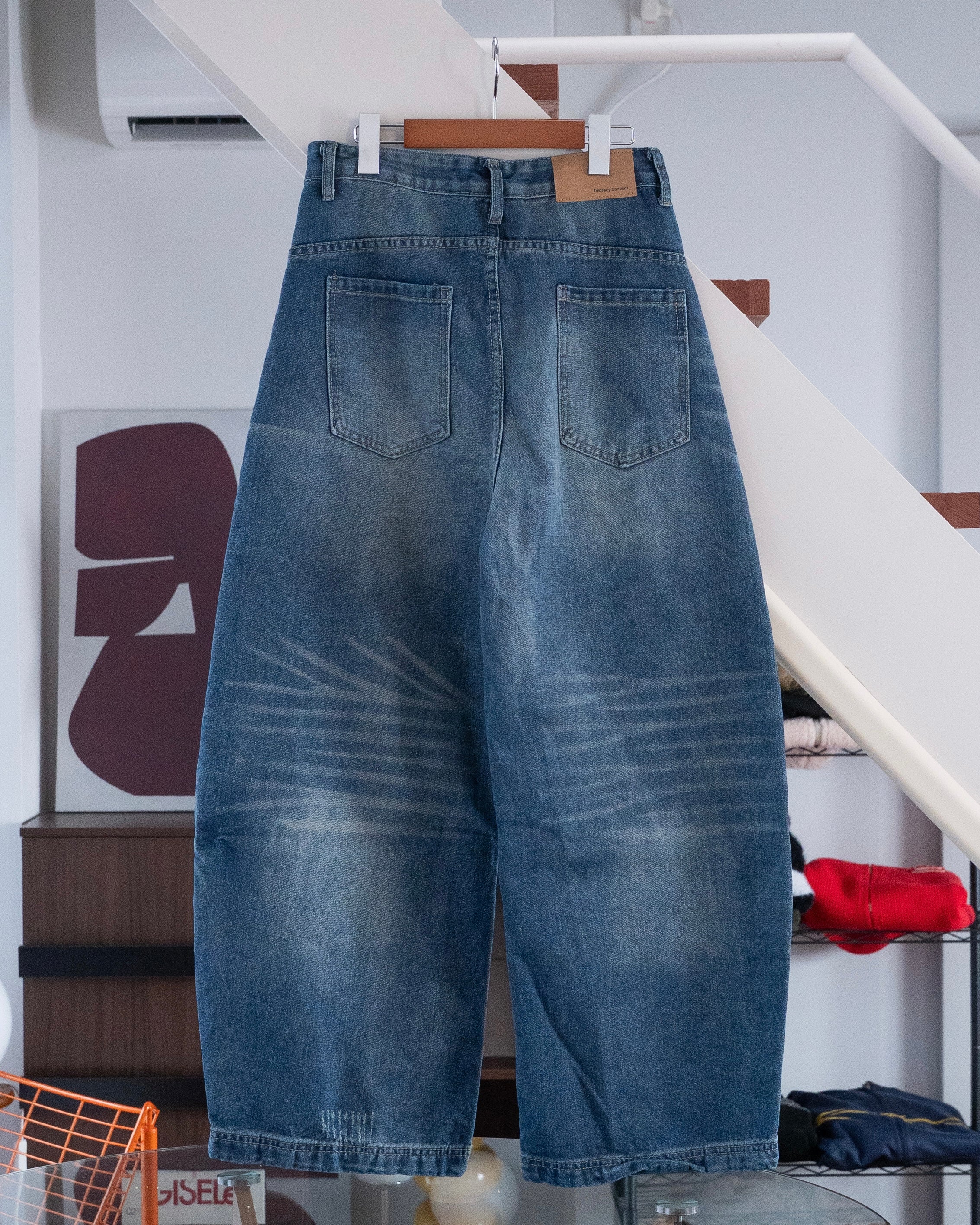 ヴィンテージウォッシュ バルーンデニムSL0075