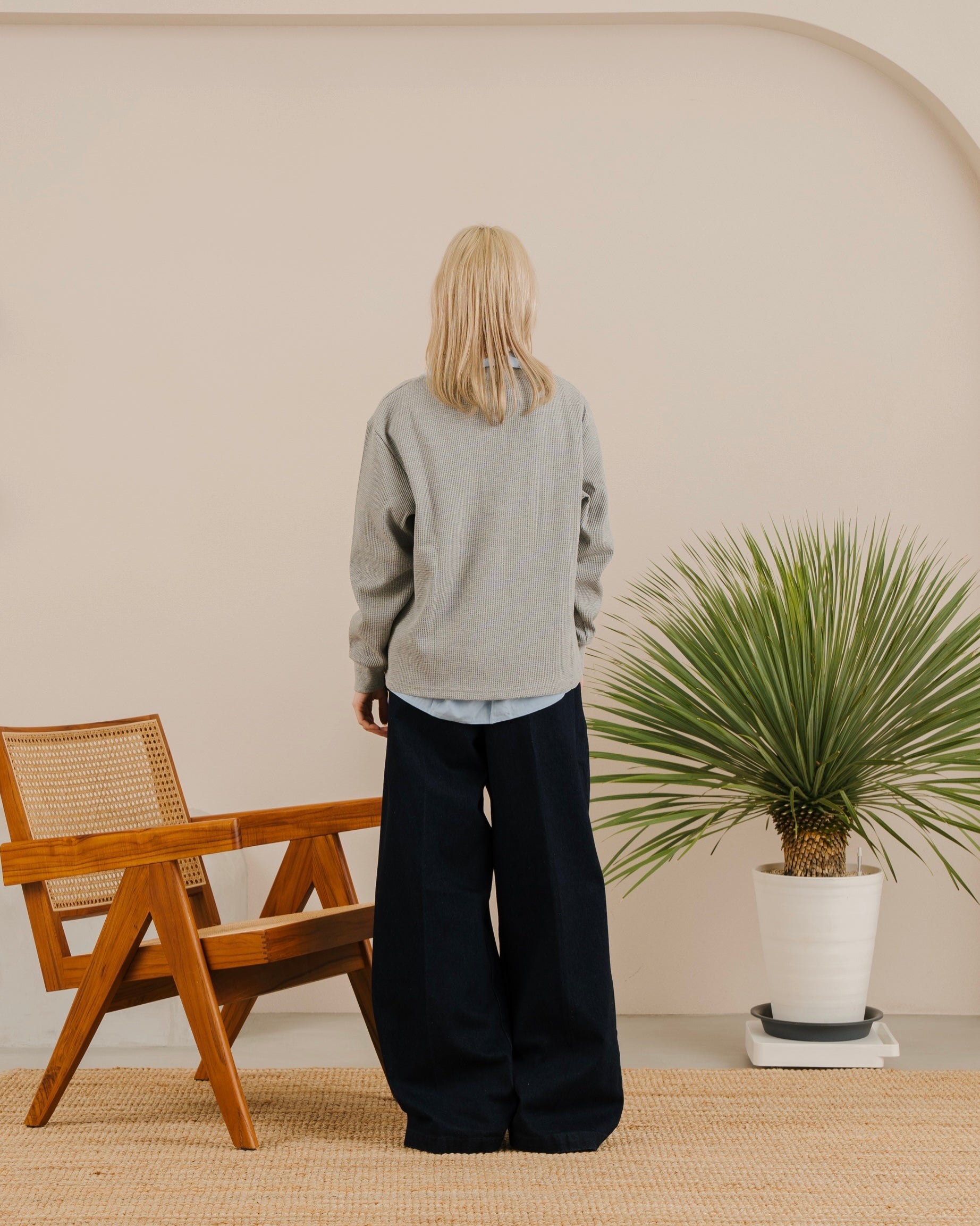 Fragment Heavy Henley Neck Tee