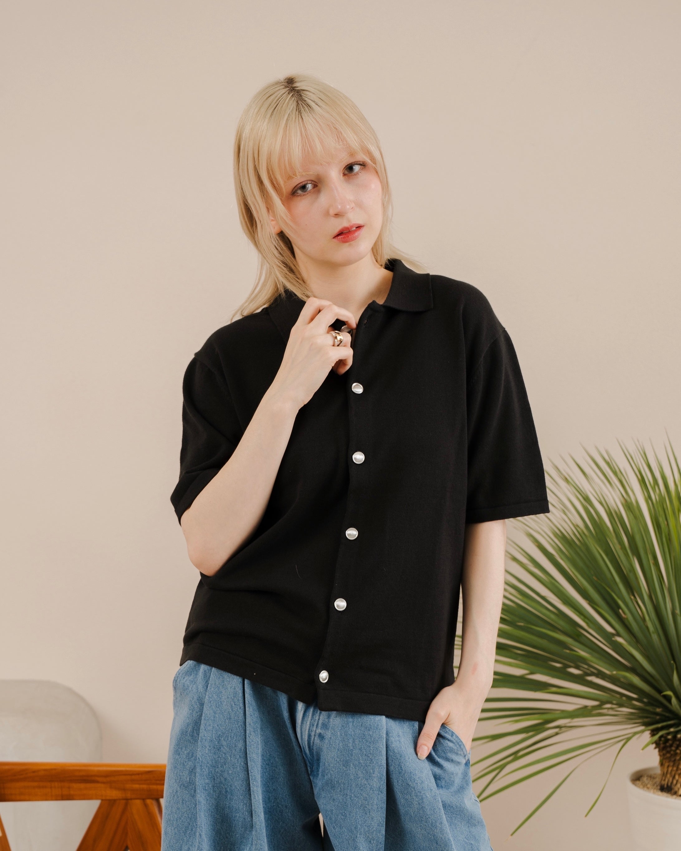 Cotton Knit Shirt