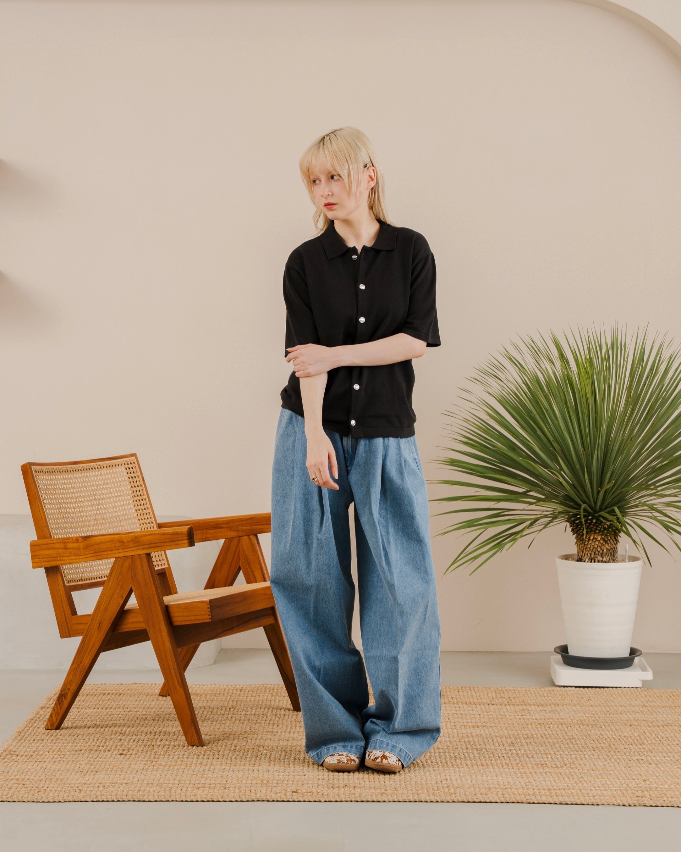 Cotton Knit Shirt