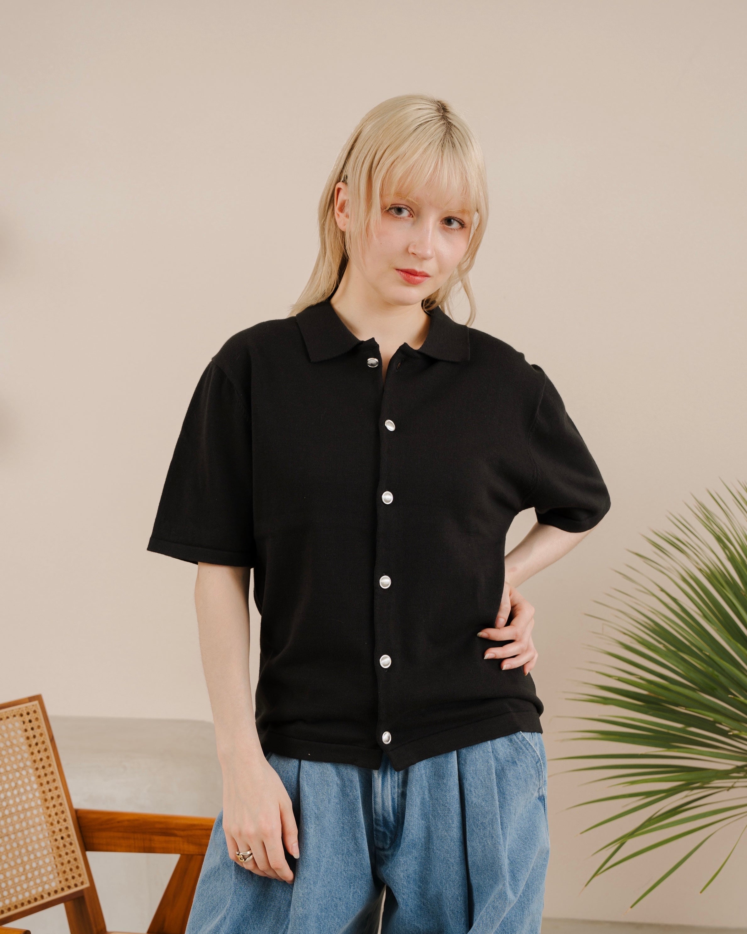 Cotton Knit Shirt
