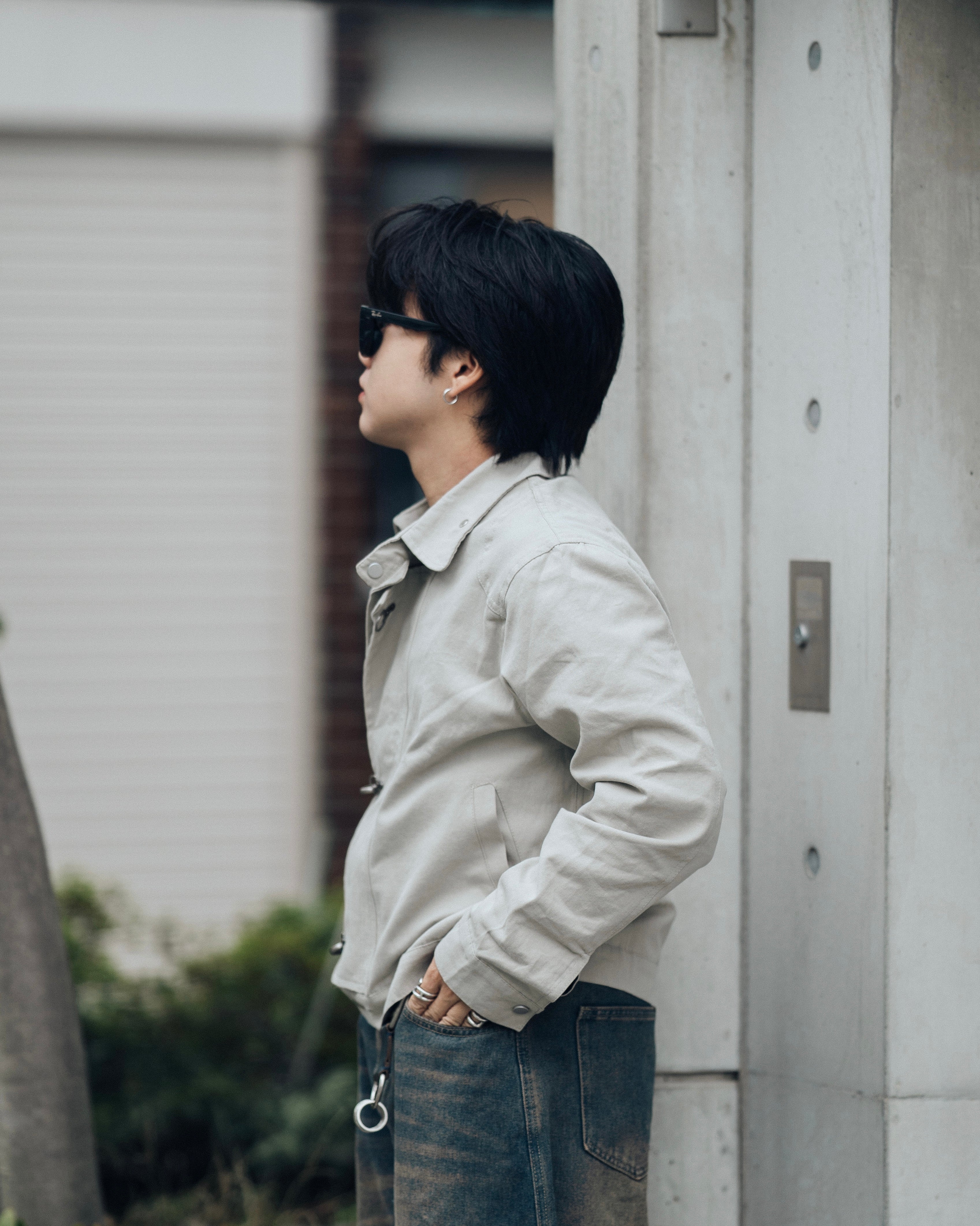 ファイヤーマンフックミリタリーブルゾン/Fireman Hook Military Blouson SL0073