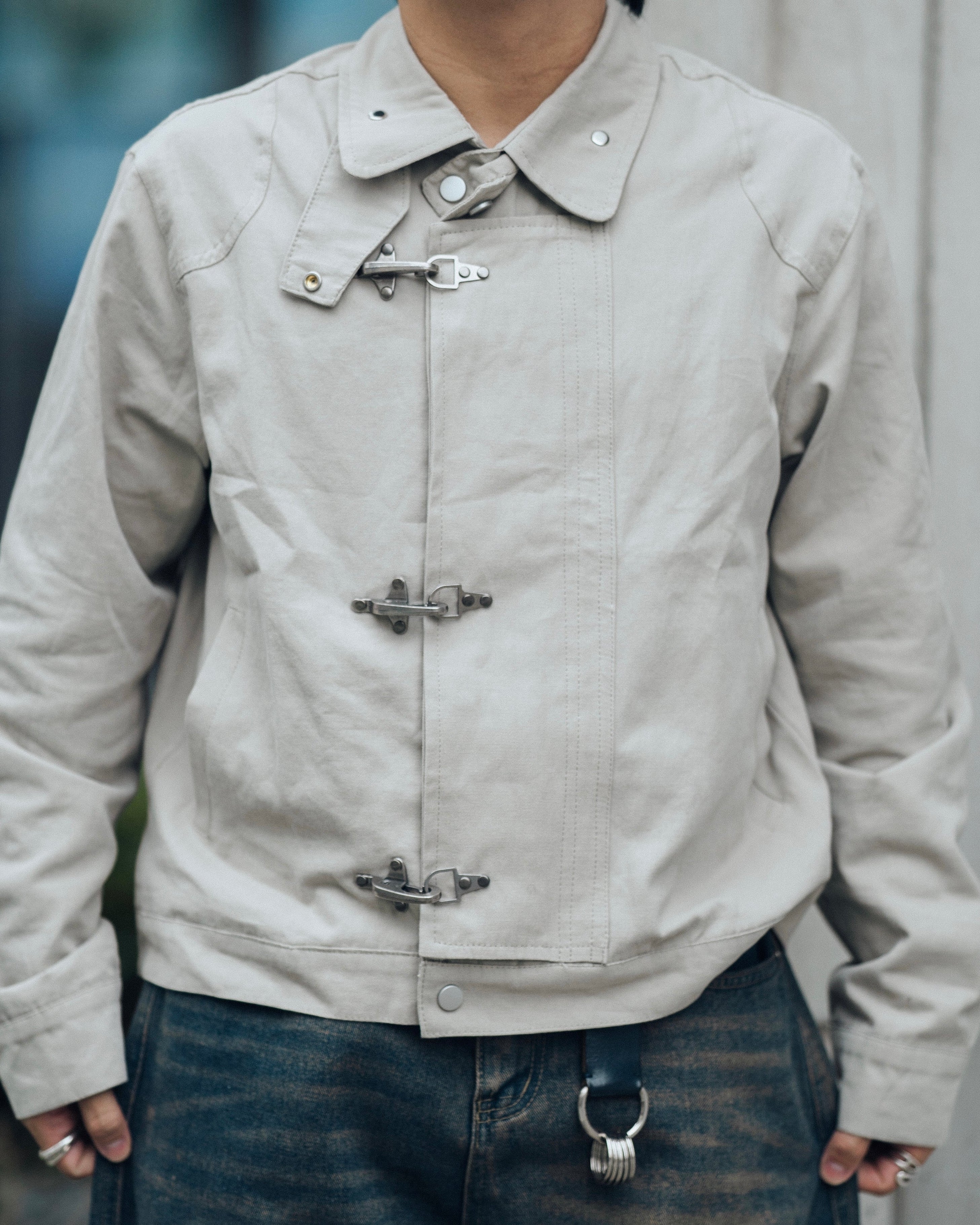 ファイヤーマンフックミリタリーブルゾン/Fireman Hook Military Blouson SL0073