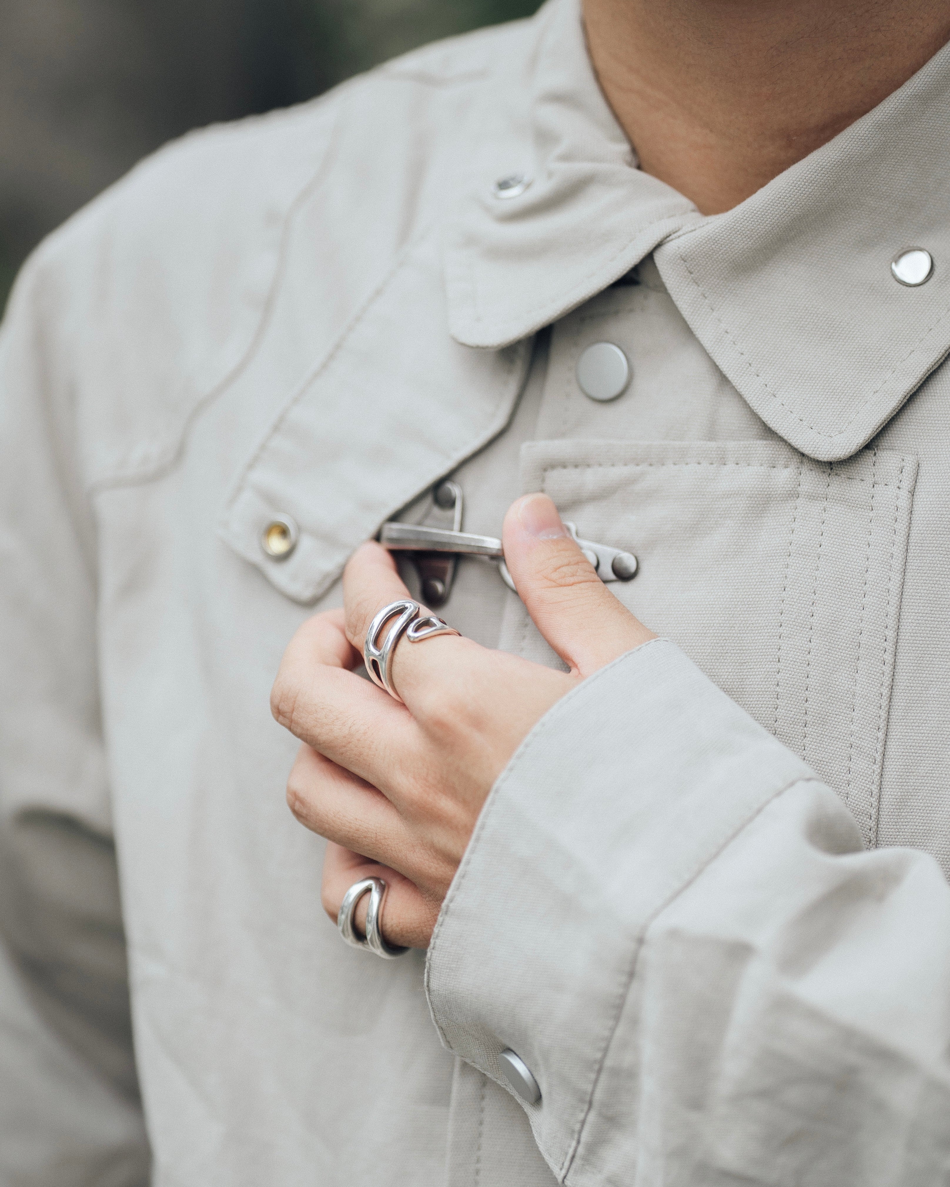 ファイヤーマンフックミリタリーブルゾン/Fireman Hook Military Blouson SL0073