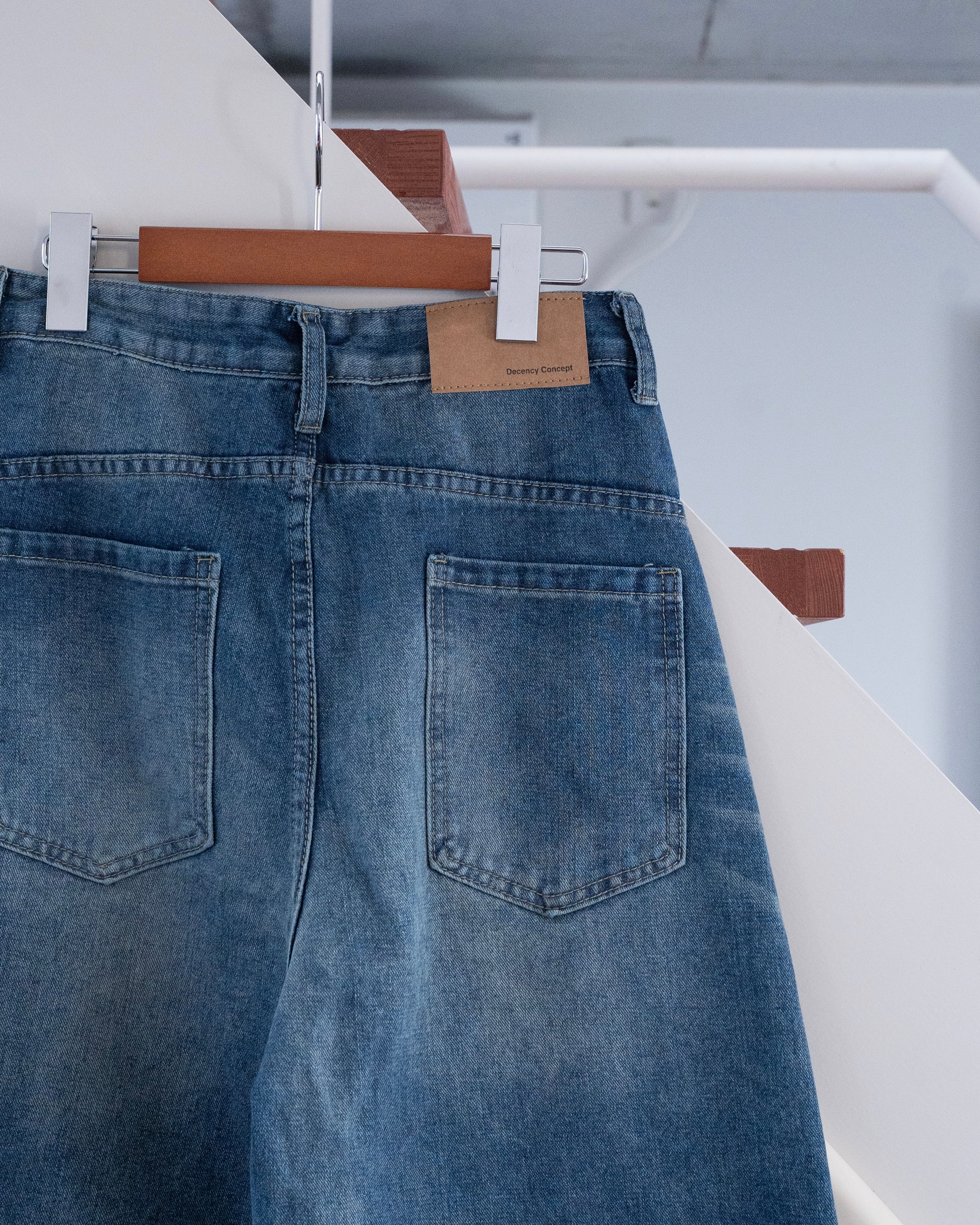 ヴィンテージウォッシュ バルーンデニムSL0075