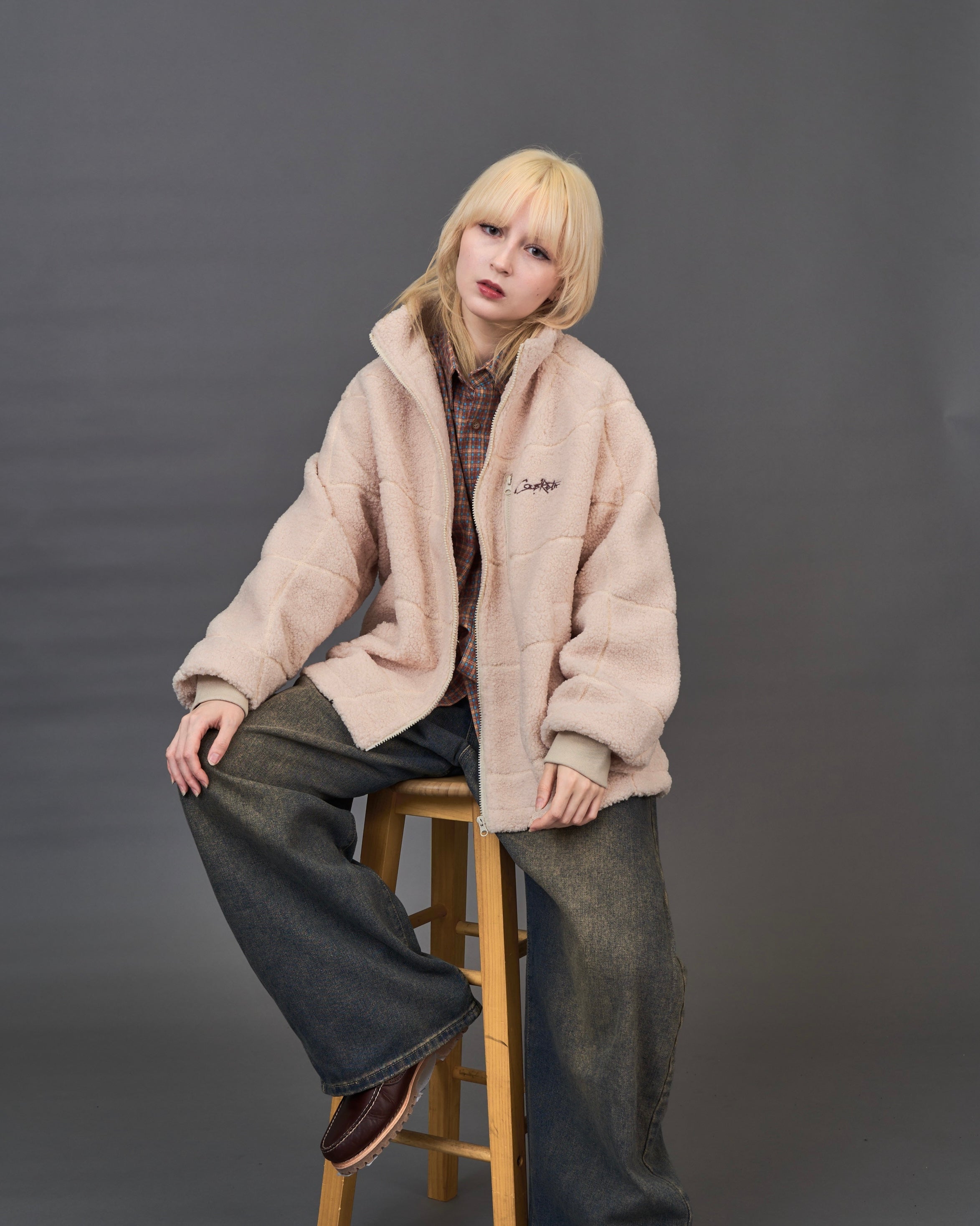 Boa Zip Fleece Jacket ボア ジップフリースジャケット SL0057