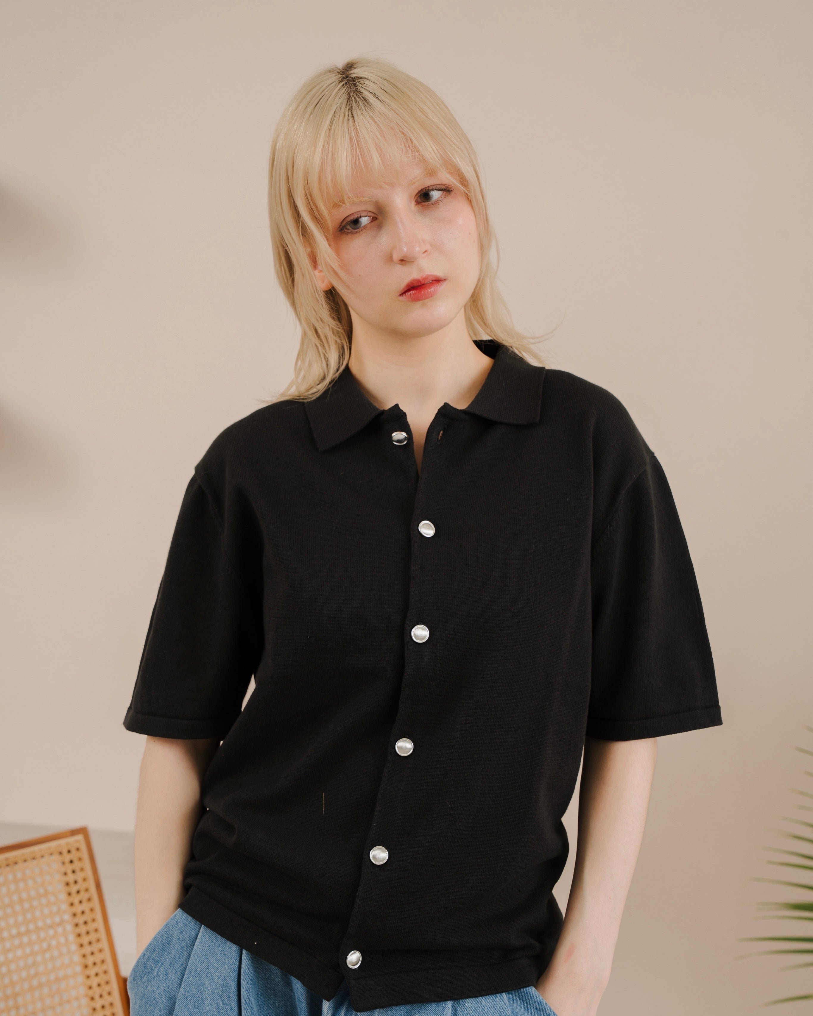 Cotton Knit Shirt