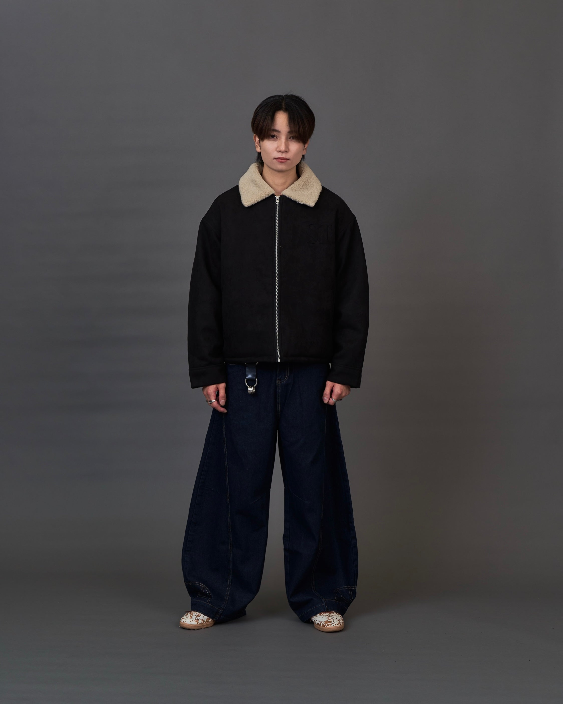 Shearling Collar Suede Blouson /シェアリングカラー スウェードブルゾンSL0055