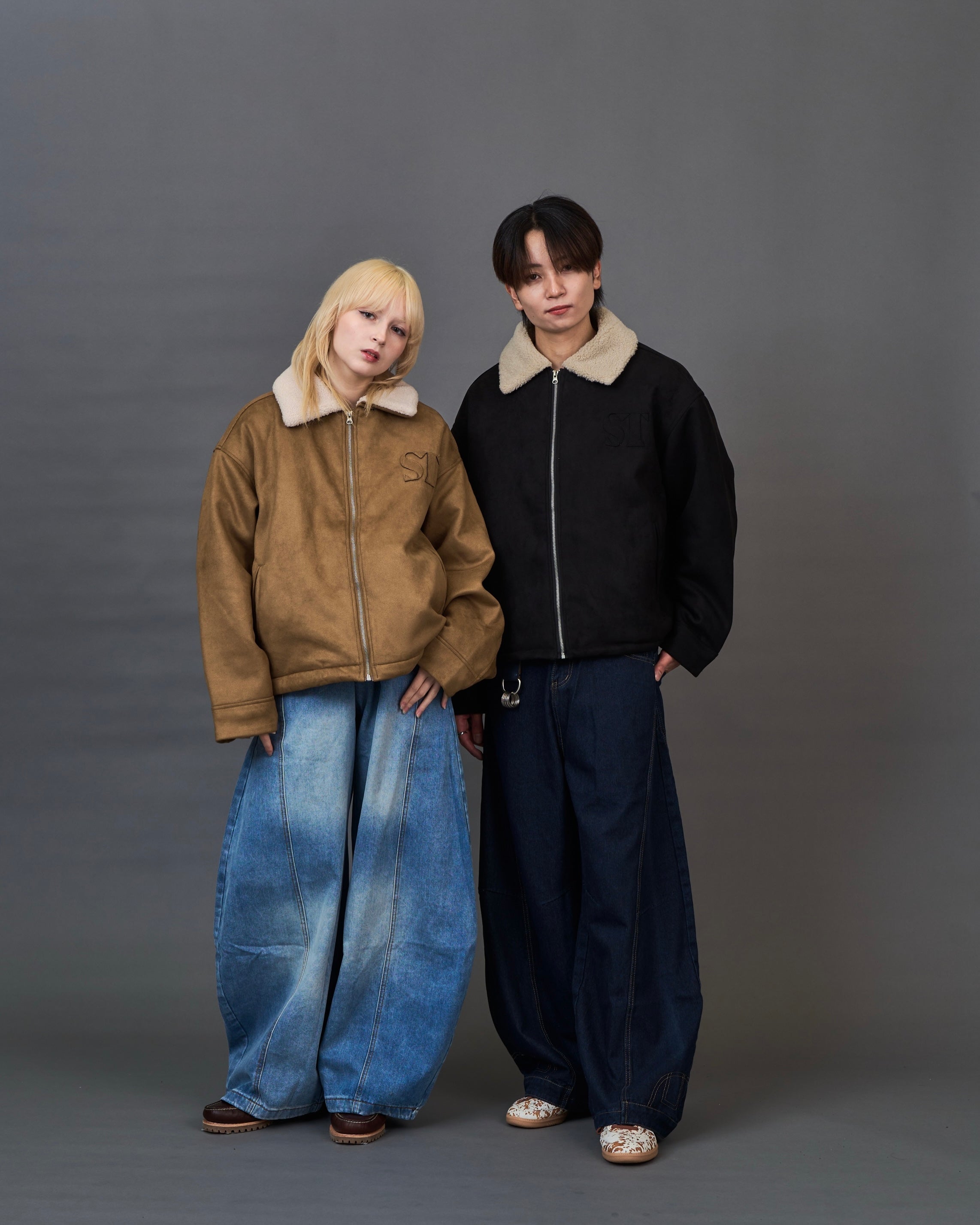 Shearling Collar Suede Blouson /シェアリングカラー スウェードブルゾンSL0055