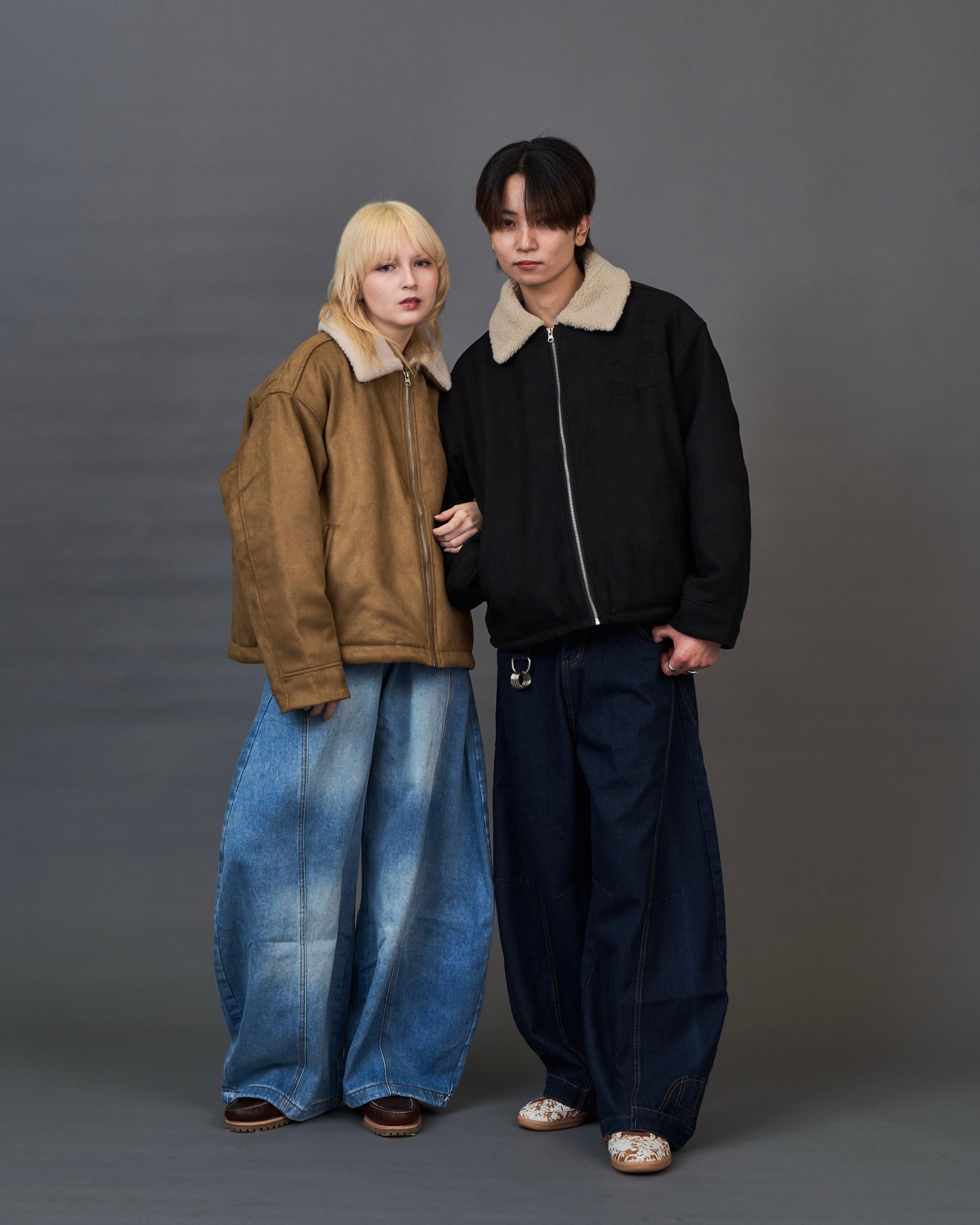 Shearling Collar Suede Blouson /シェアリングカラー スウェードブルゾンSL0055