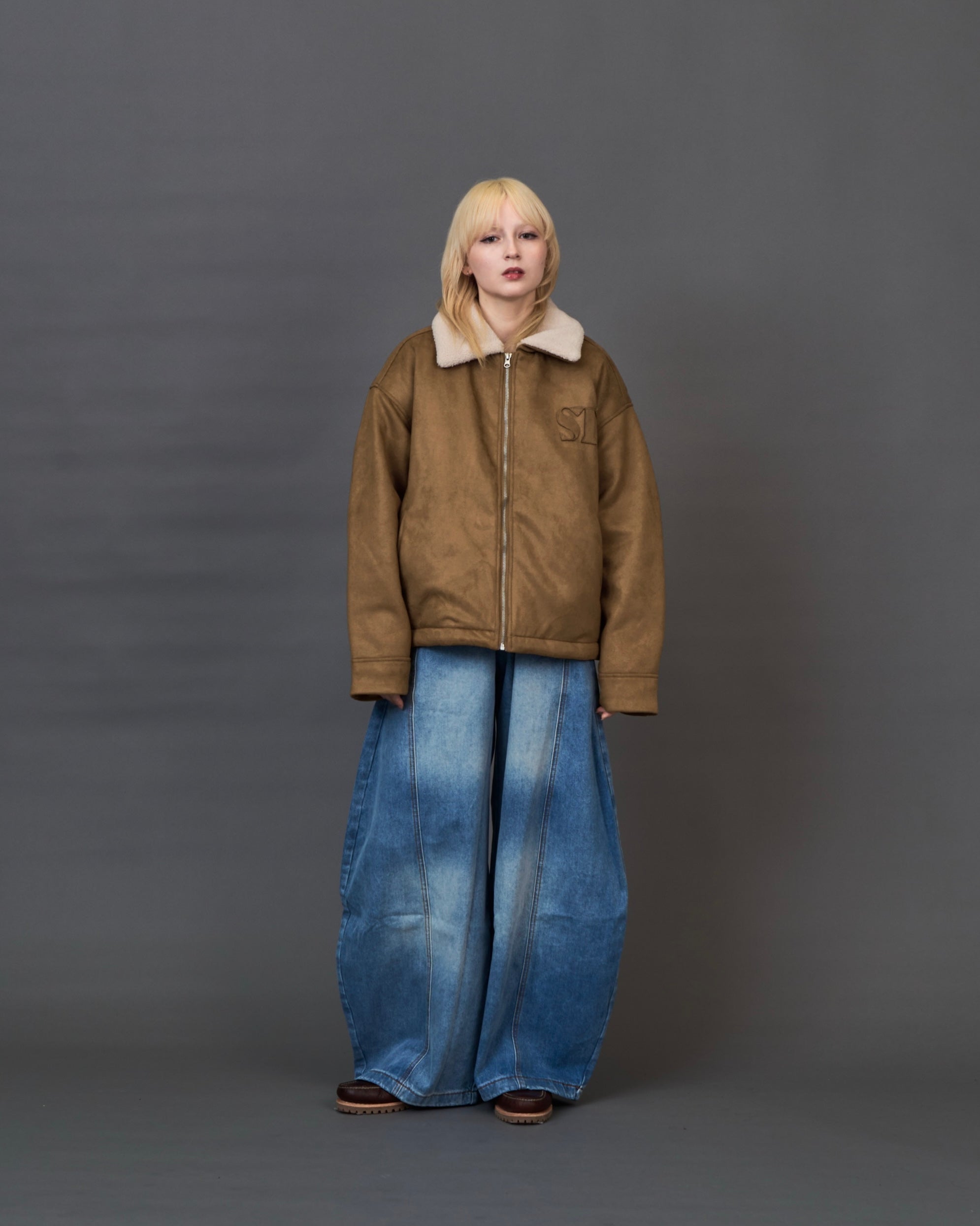 Shearling Collar Suede Blouson /シェアリングカラー スウェードブルゾンSL0055