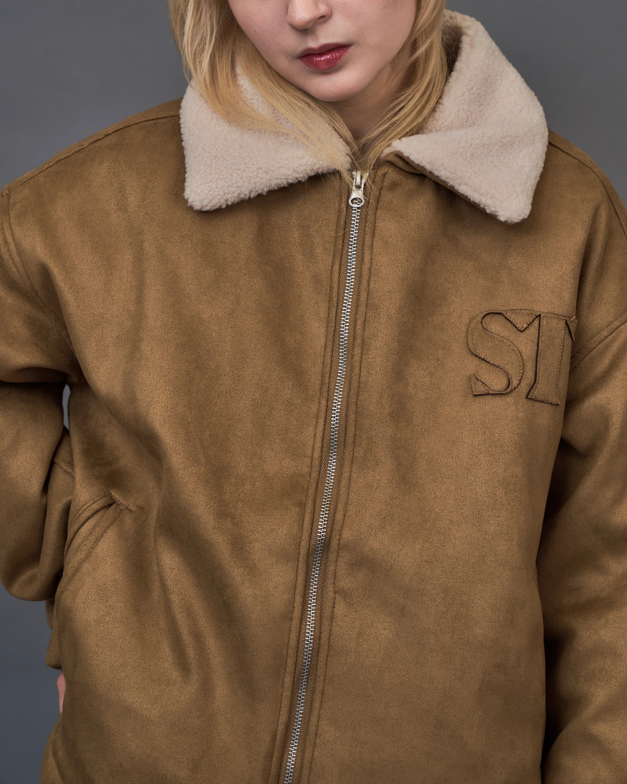 Shearling Collar Suede Blouson /シェアリングカラー スウェードブルゾンSL0055