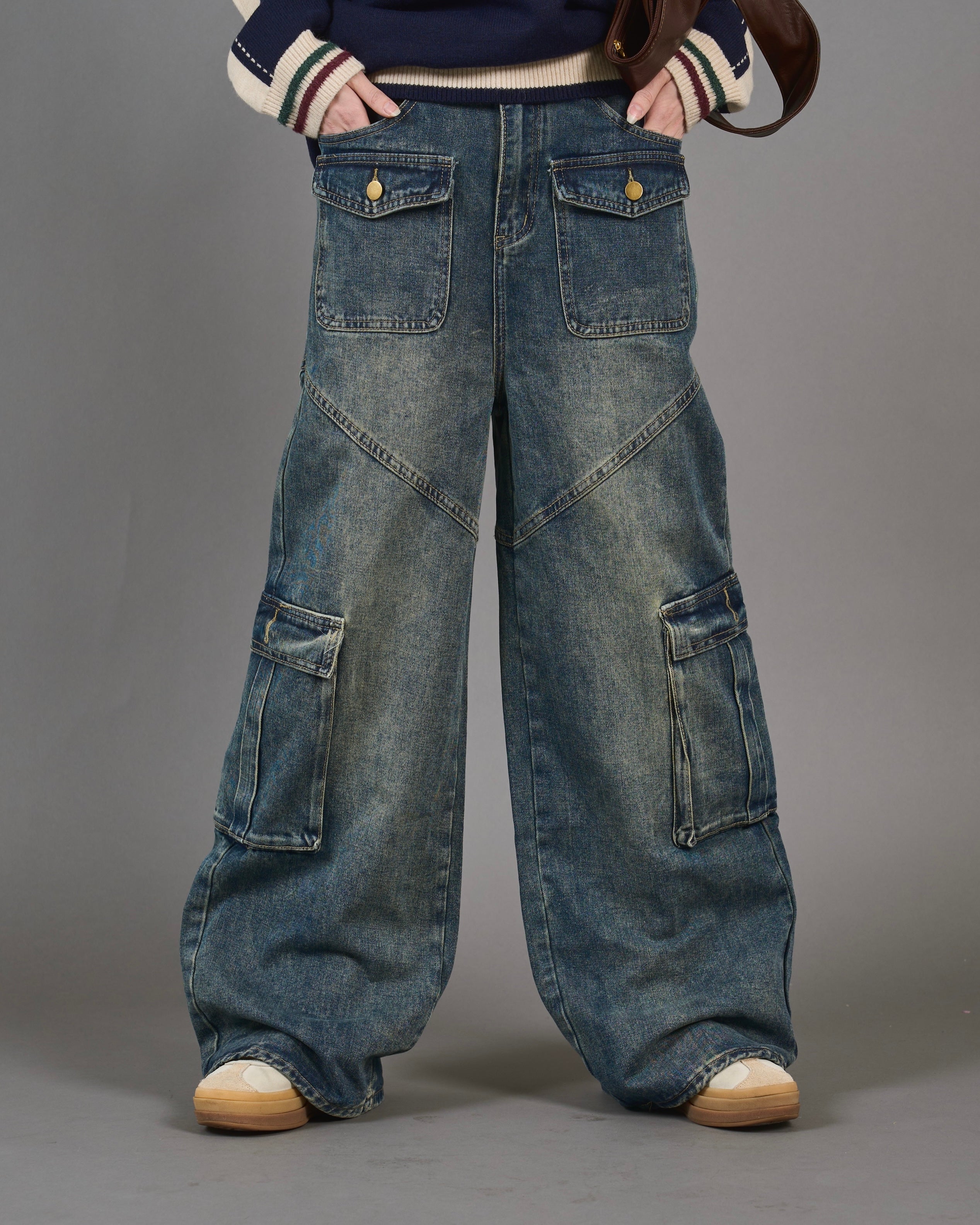 Vintage Cargo Denim