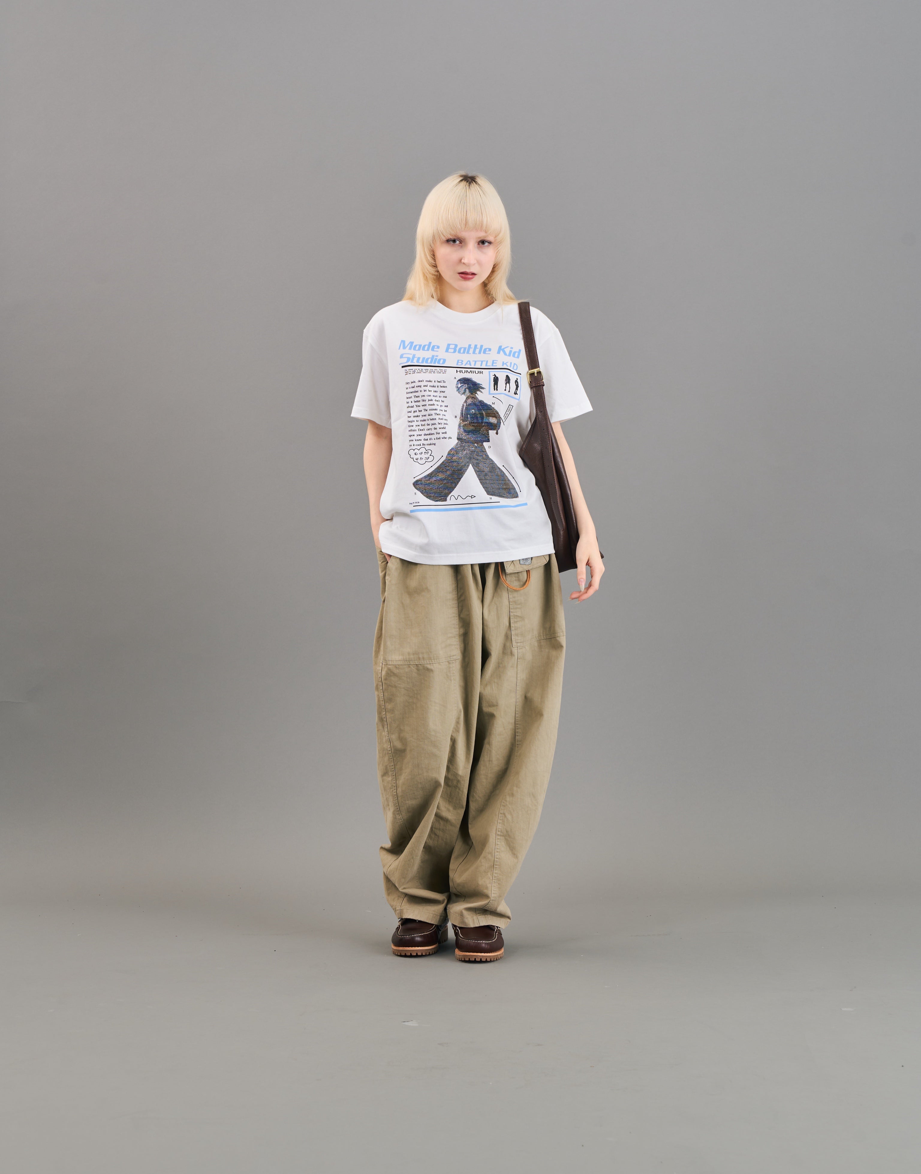 シルエットクラッシュtシャツSL0030