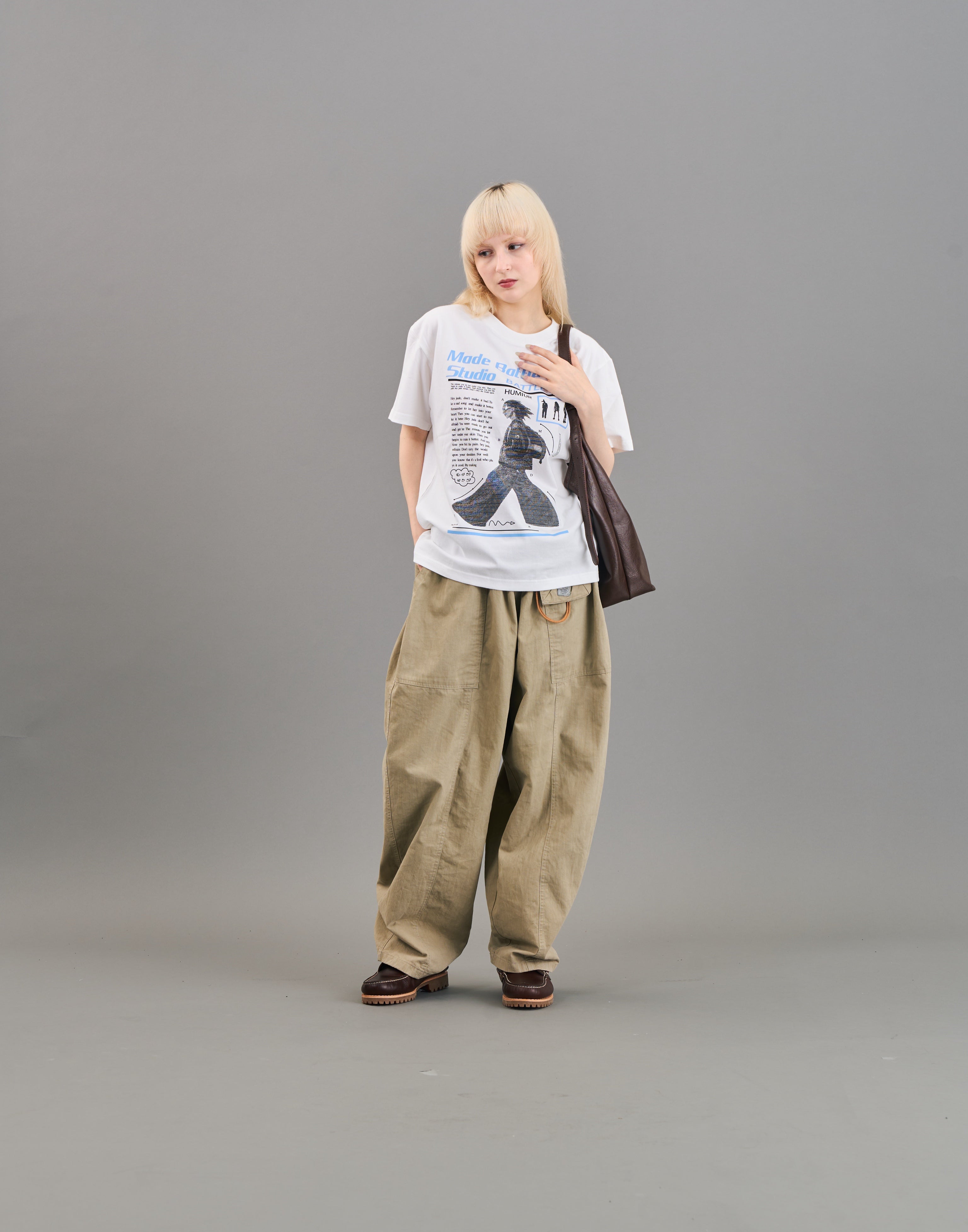 シルエットクラッシュtシャツSL0030