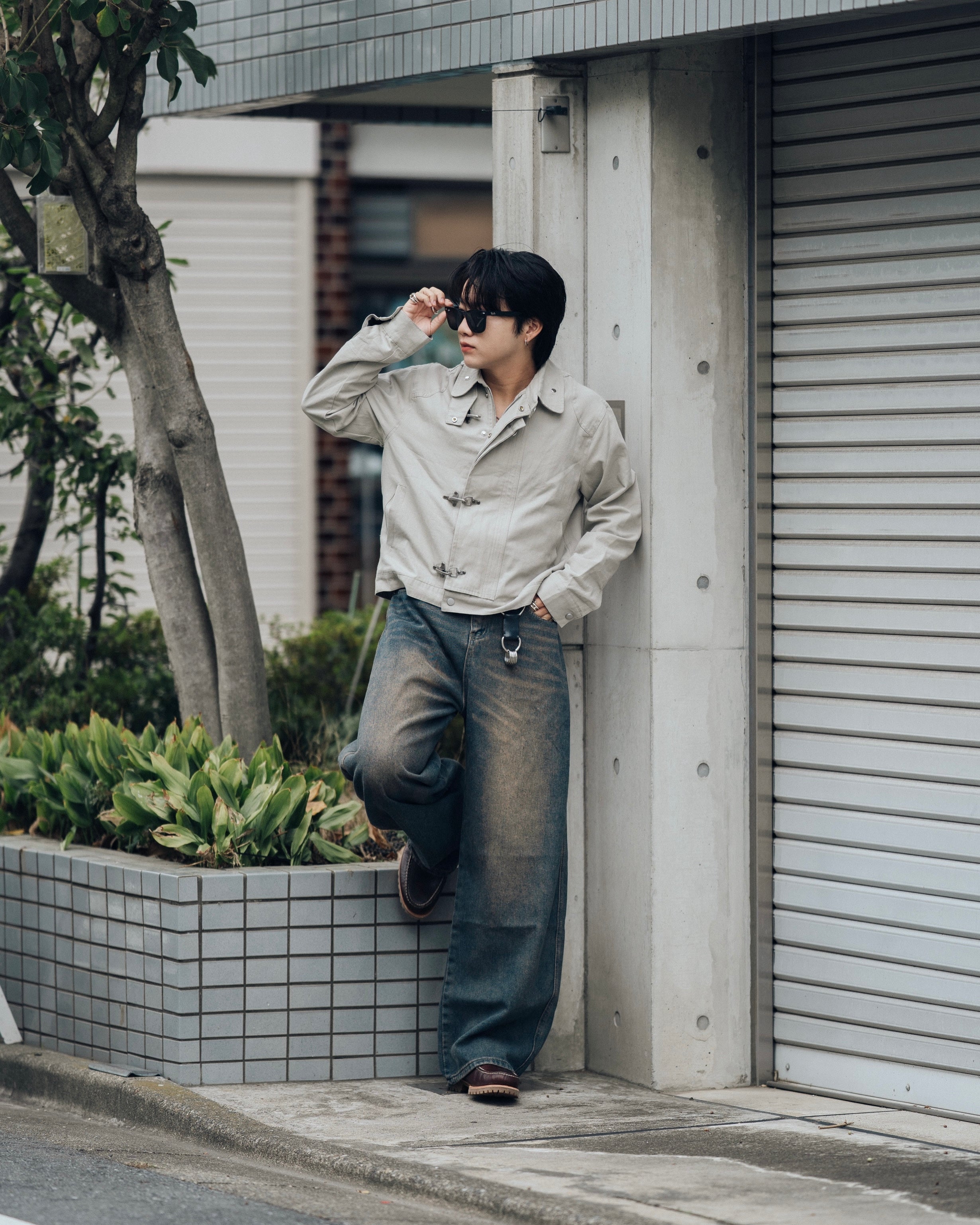 ファイヤーマンフックミリタリーブルゾン/Fireman Hook Military Blouson SL0073