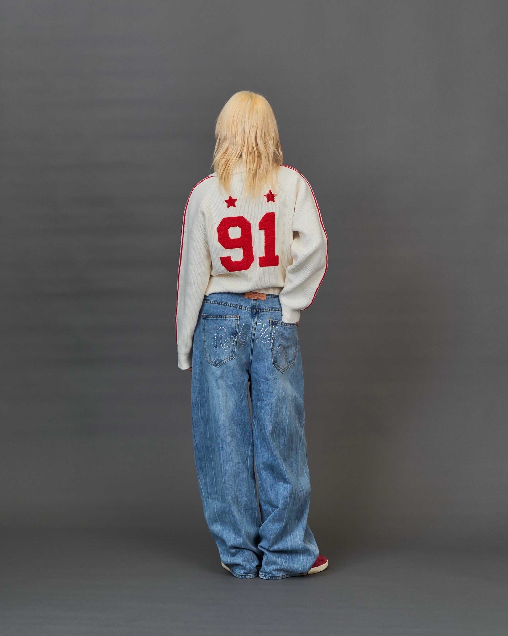VARSITY SPIRIT '91 KNIT/ バーシティースピリットナインティワンニット SL0041